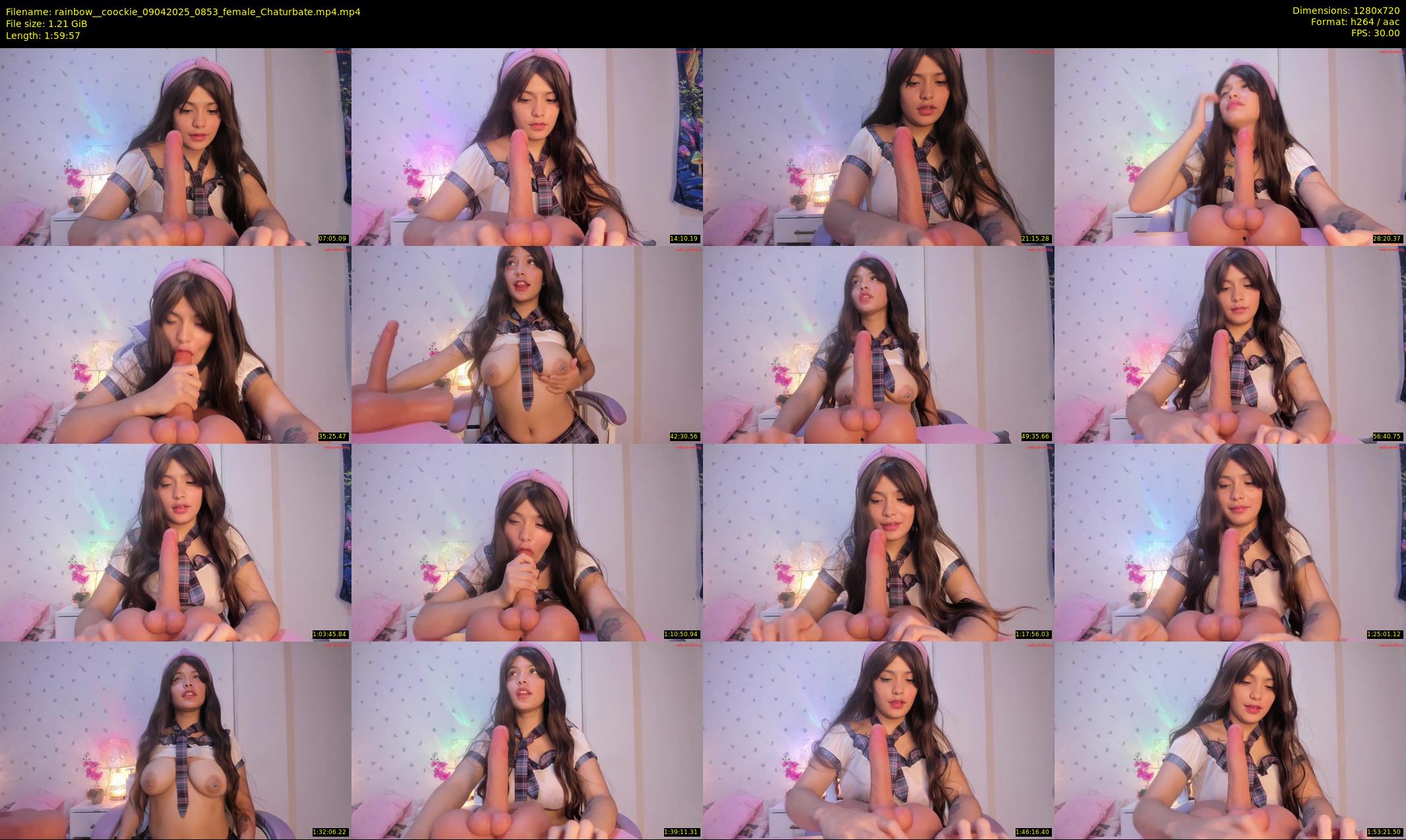 rainbow__coockie — 120 minute Chaturbate female cam show recording, 720p, Apr 9, 2025
