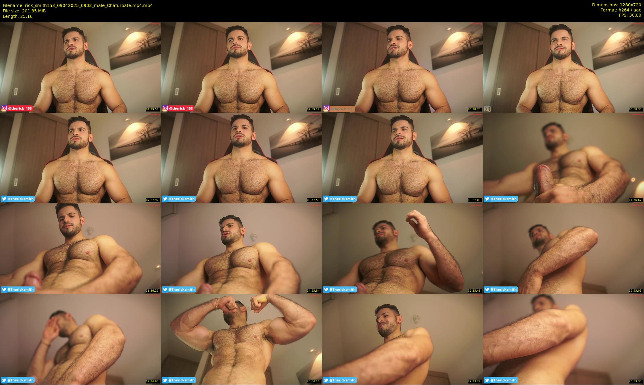 rick_smith153 — 26 minute Chaturbate male cam show recording, 720p, Apr 9, 2025