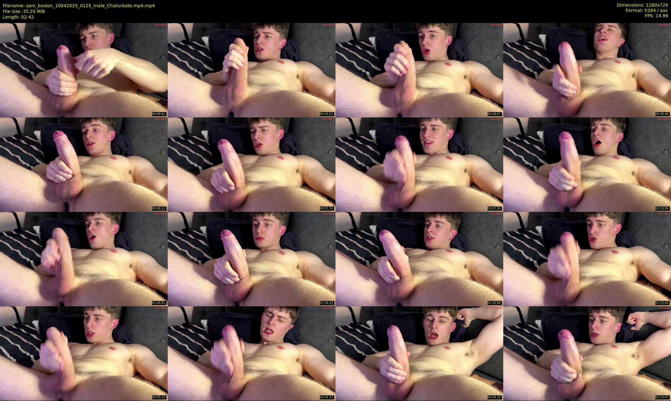 sam_boston — 3 minute Chaturbate male cam show recording, 720p, Apr 10, 2025