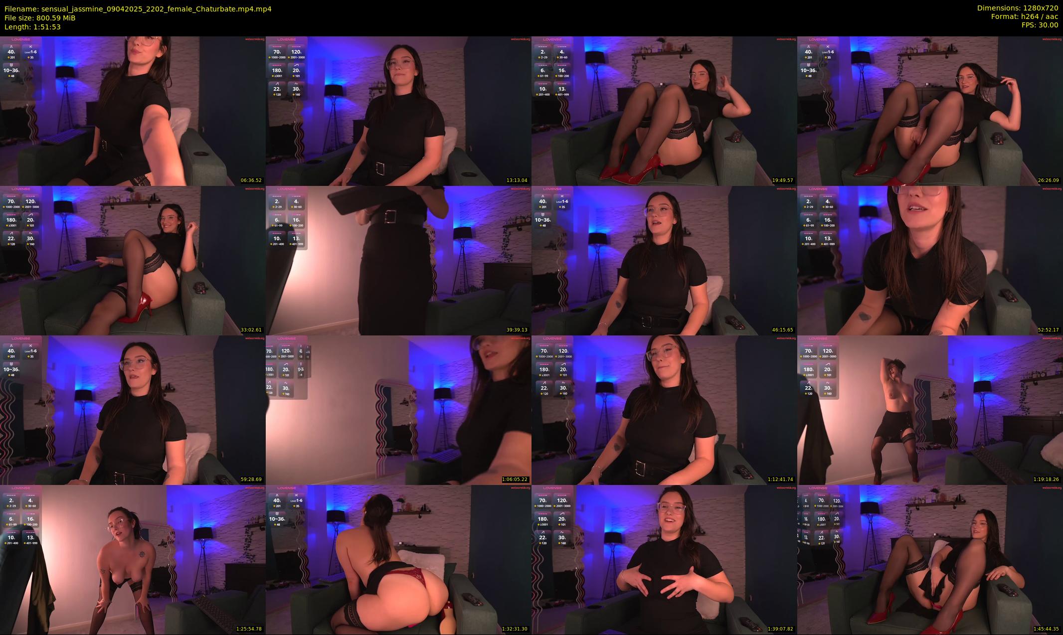 sensual_jassmine — 112 minute Chaturbate female cam show recording, 720p, Apr 9, 2025