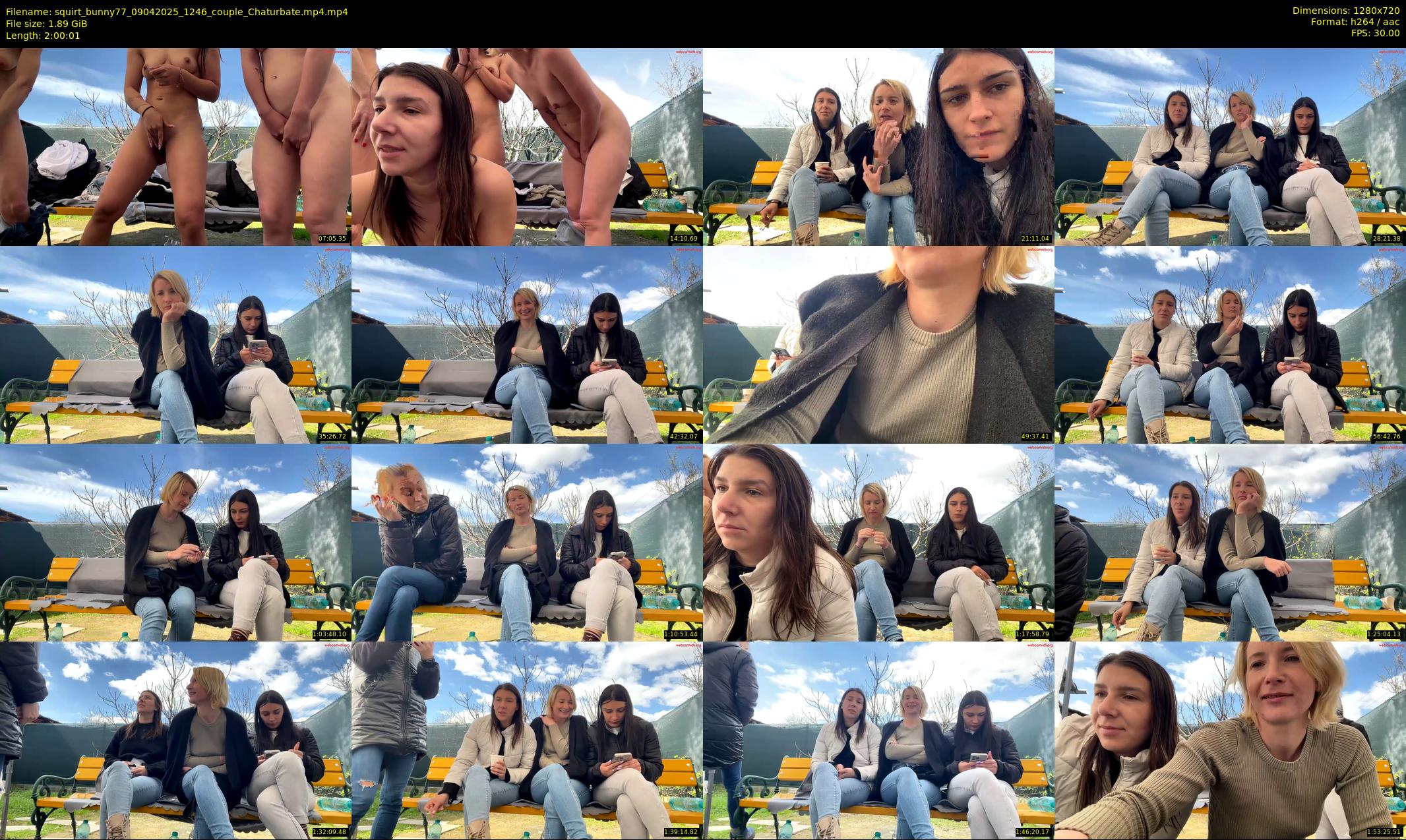 squirt_bunny77 — 121 minute Chaturbate couple cam show recording, 720p, Apr 9, 2025