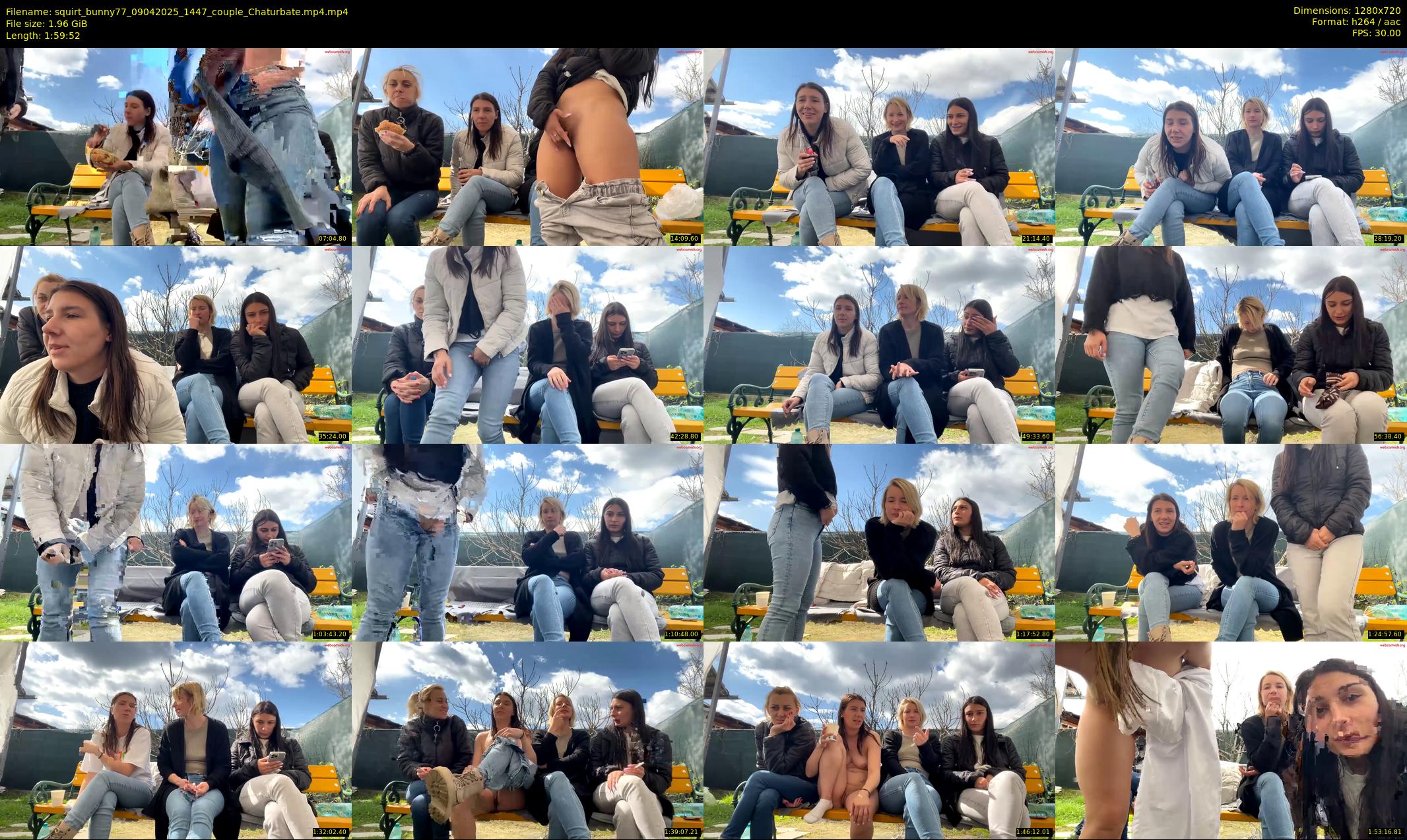 squirt_bunny77 — 120 minute Chaturbate couple cam show recording, 720p, Apr 9, 2025
