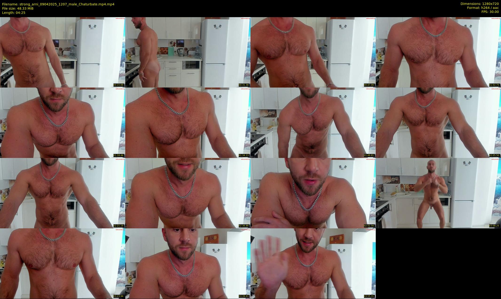 strong_arni — 5 minute Chaturbate male cam show recording, 720p, Apr 9, 2025