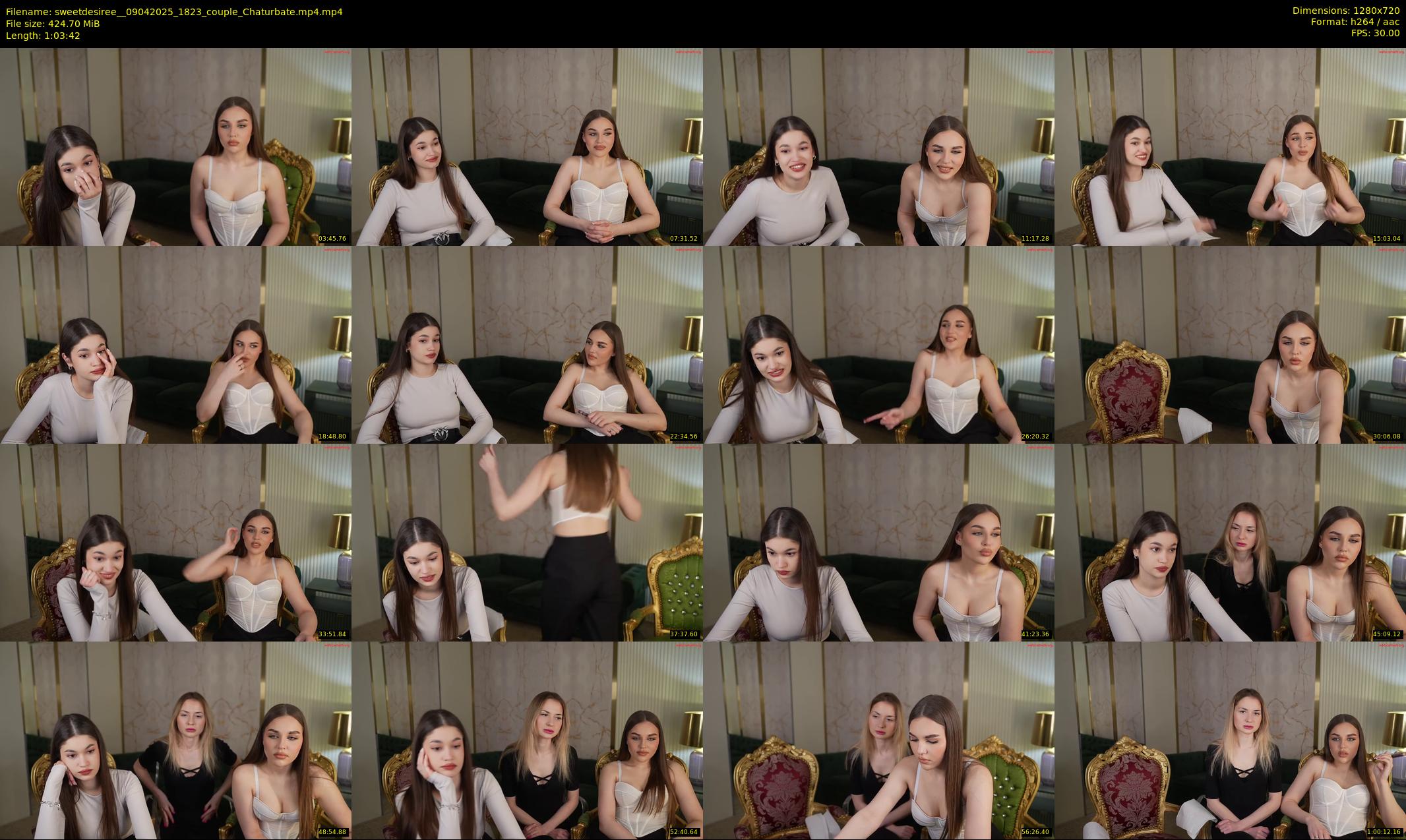 sweetdesiree_ — 64 minute Chaturbate couple cam show recording, 720p, Apr 9, 2025