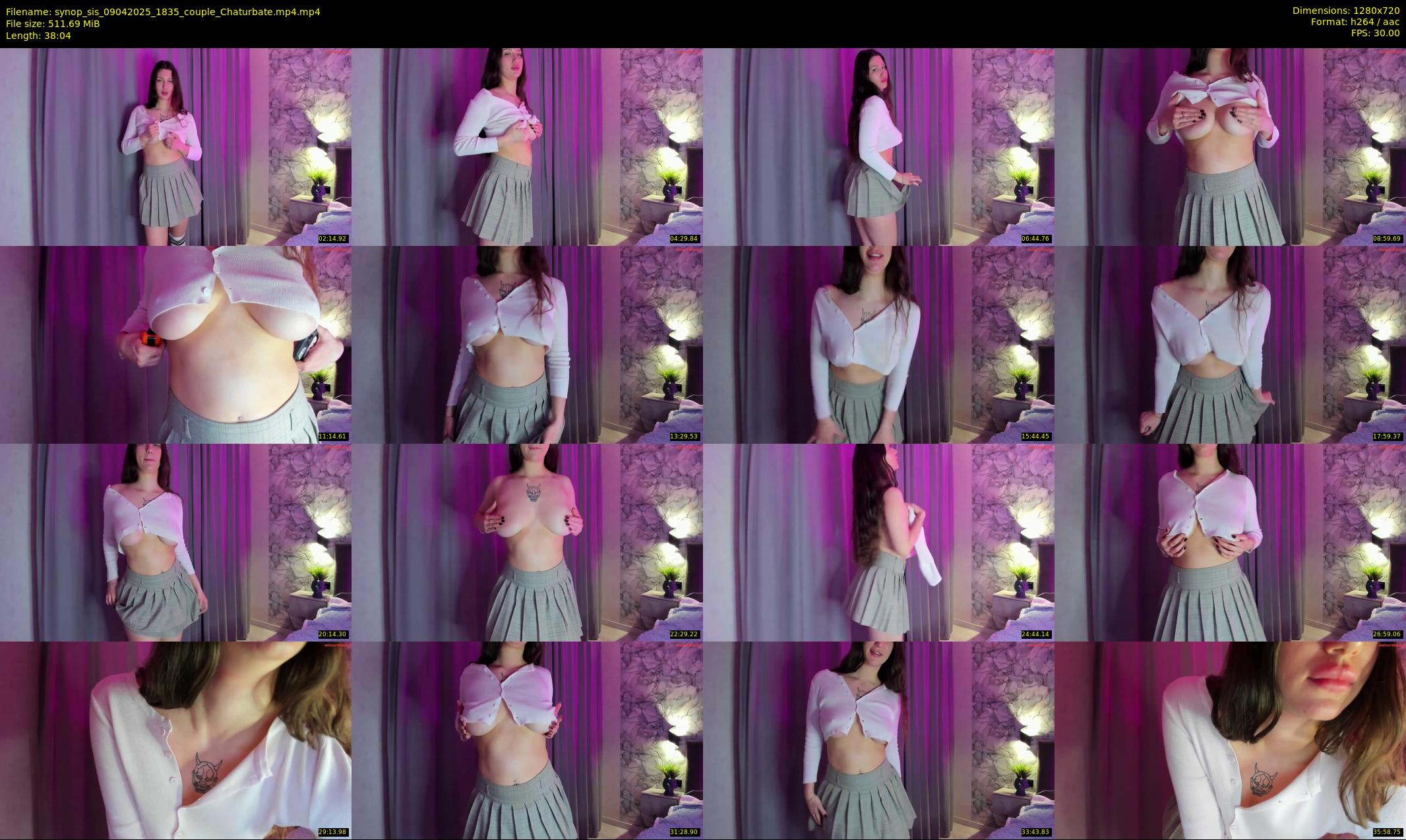 synop_sis — 39 minute Chaturbate couple cam show recording, 720p, Apr 9, 2025