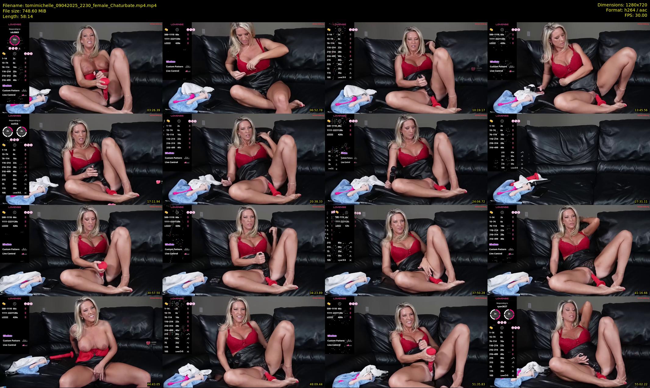 tomimichelle — 59 minute Chaturbate female cam show recording, 720p, Apr 9, 2025