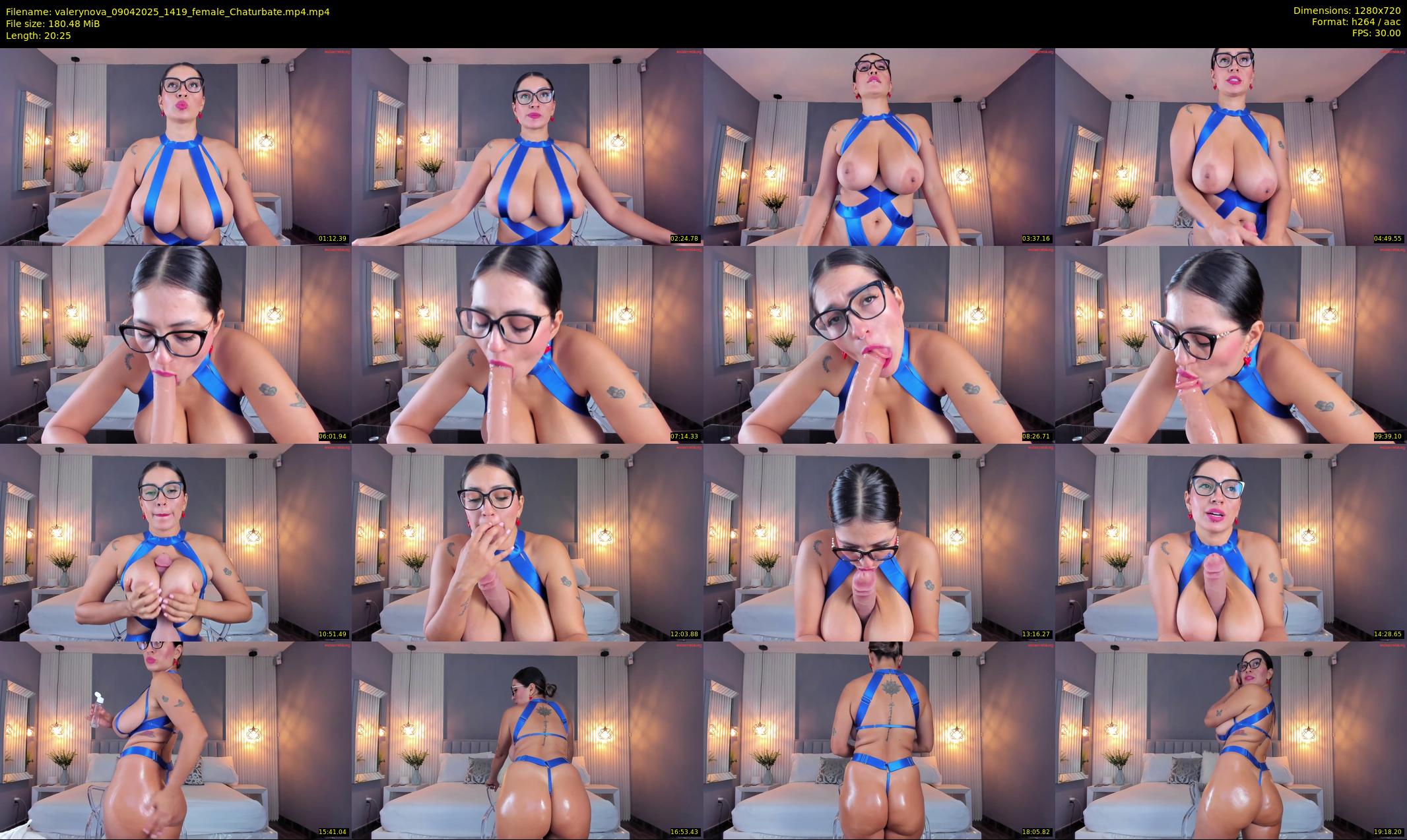 valerynova — 21 minute Chaturbate female cam show recording, 720p, Apr 9, 2025