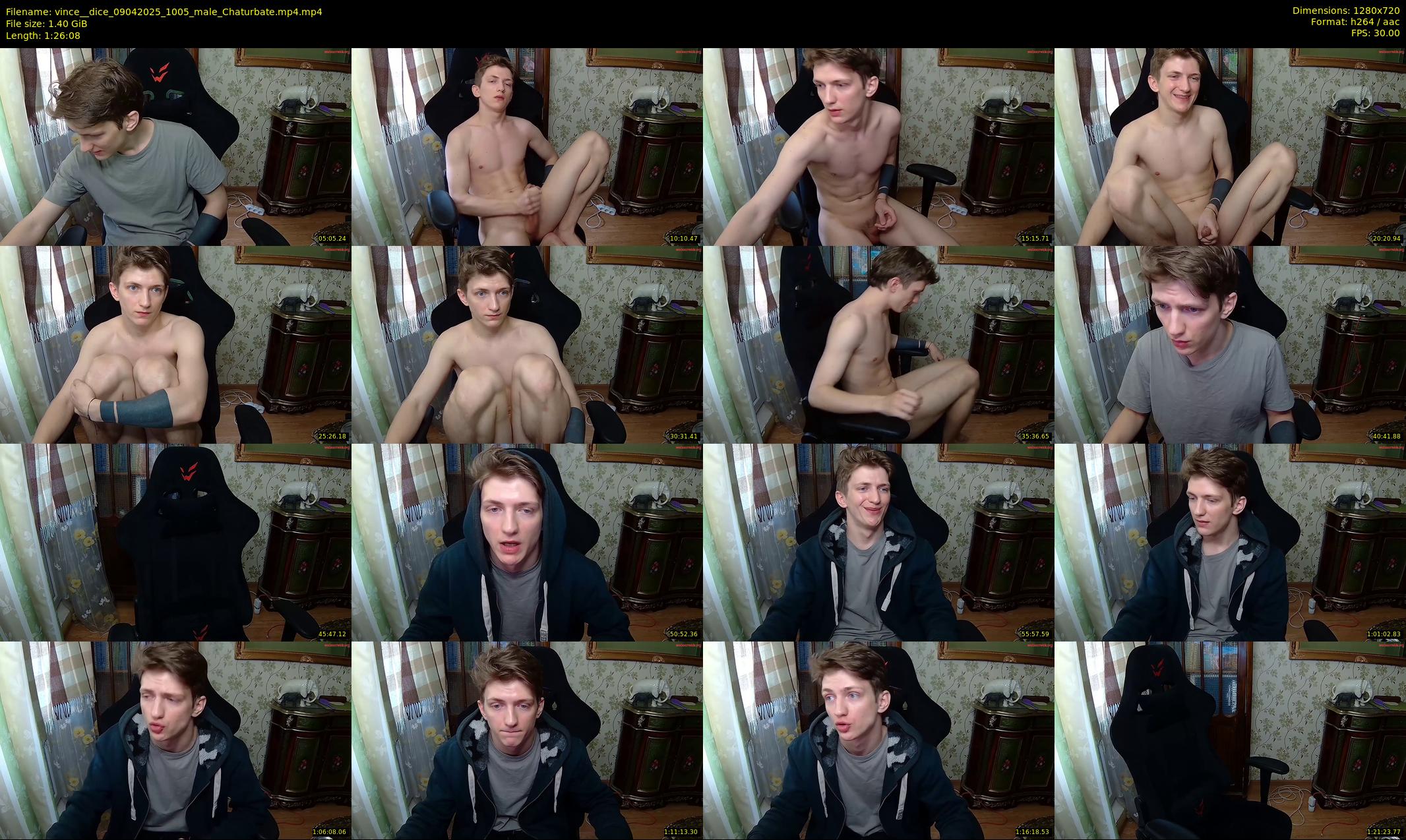 vince__dice — 87 minute Chaturbate male cam show recording, 720p, Apr 9, 2025