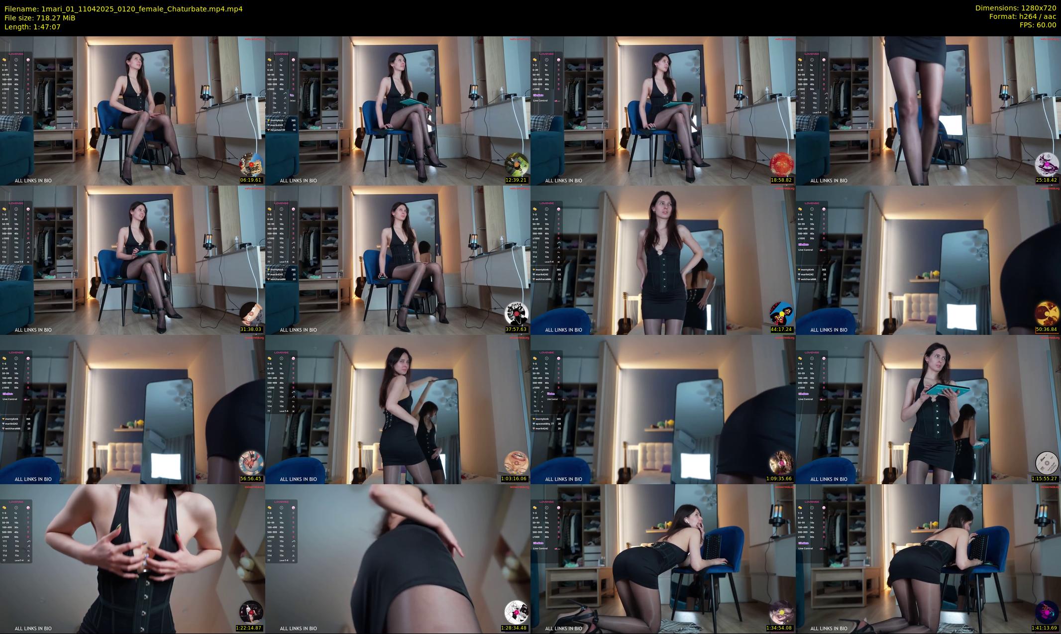1mari_01 — 108 minute Chaturbate female cam show recording, 720p, Apr 11, 2025