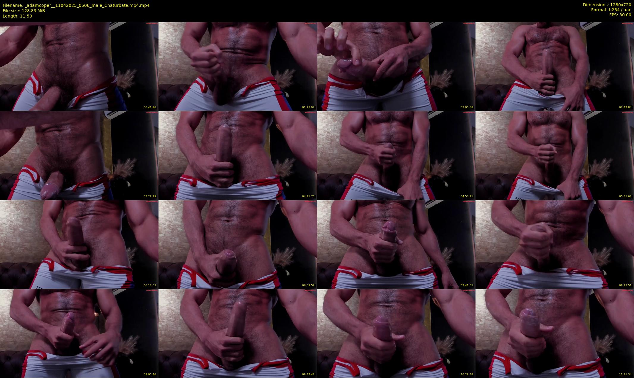 _adamcoper_ — 12 minute Chaturbate male cam show recording, 720p, Apr 11, 2025