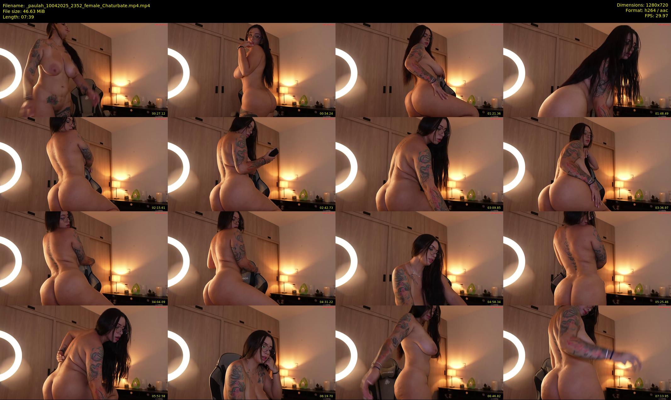 _paulah — 8 minute Chaturbate female cam show recording, 720p, Apr 10, 2025