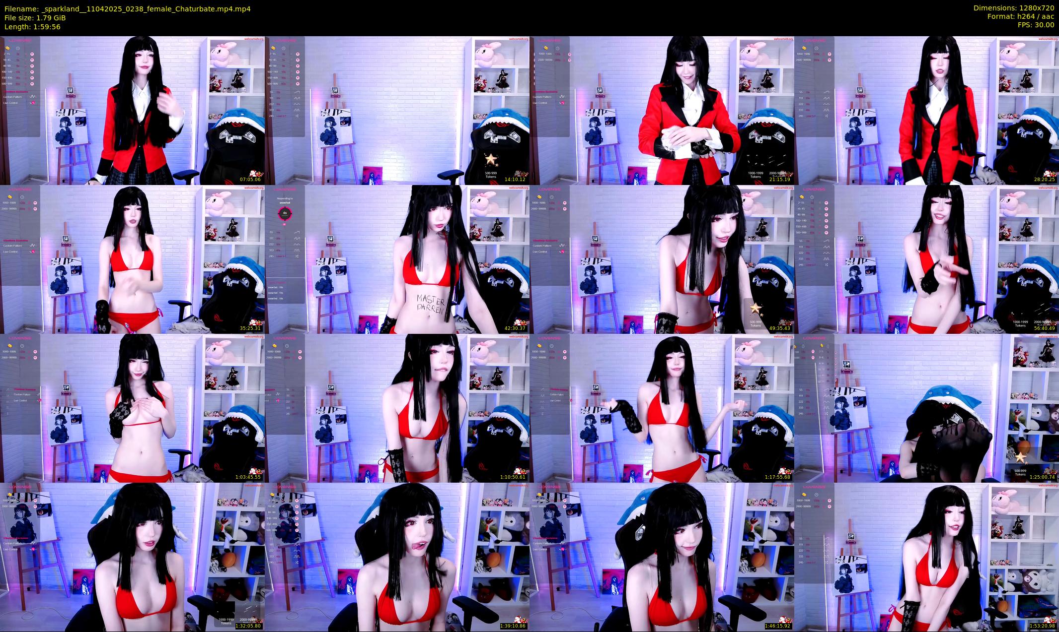_sparkland_ — 120 minute Chaturbate female cam show recording, 720p, Apr 11, 2025