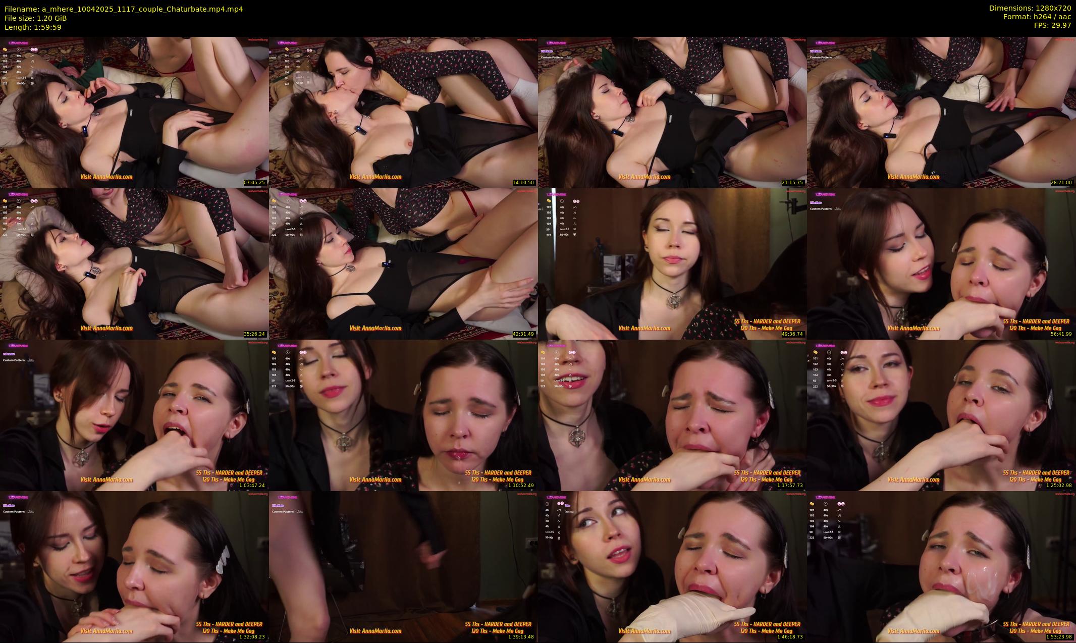 a_mhere — 120 minute Chaturbate couple cam show recording, 720p, Apr 10, 2025