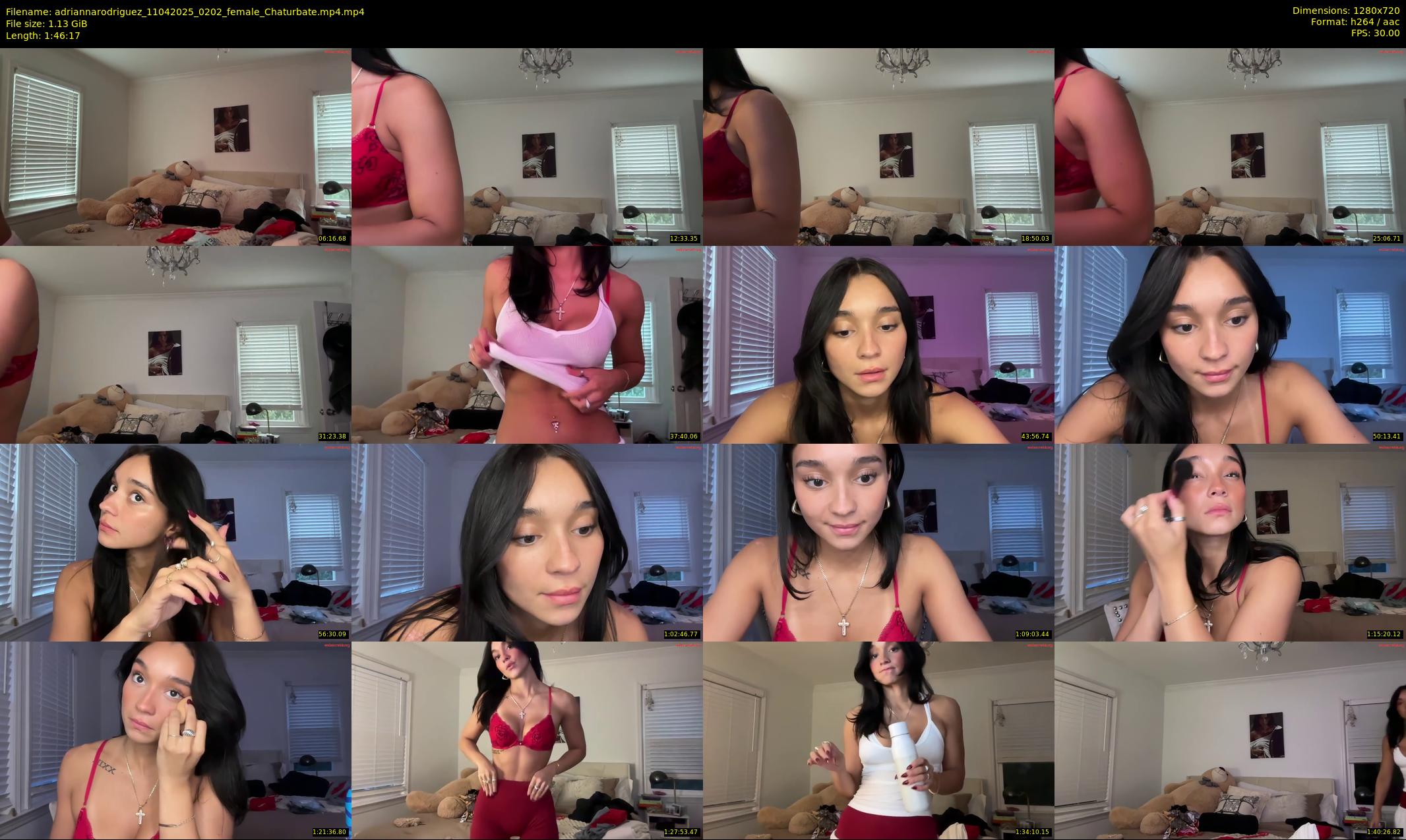 adriannarodriguez — 107 minute Chaturbate female cam show recording, 720p, Apr 11, 2025