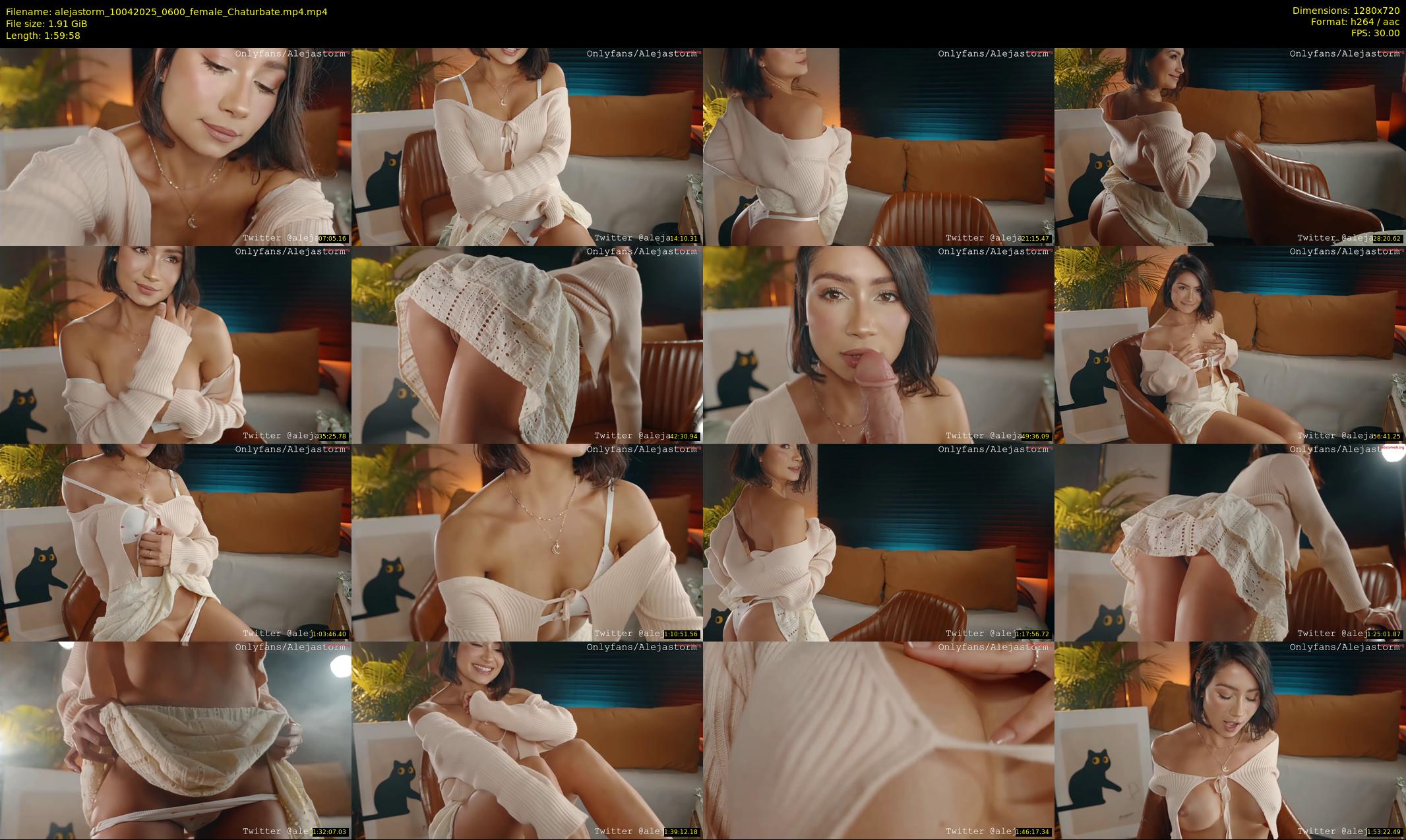 alejastorm — 120 minute Chaturbate female cam show recording, 720p, Apr 10, 2025