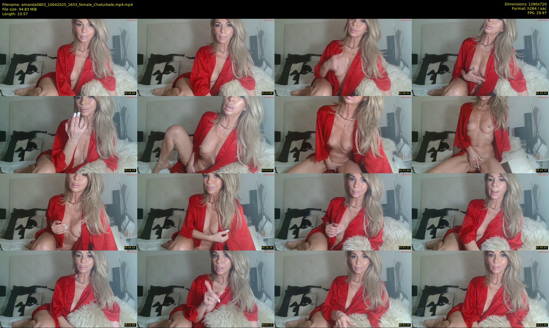 amanda0803 — 11 minute Chaturbate female cam show recording, 720p, Apr 10, 2025