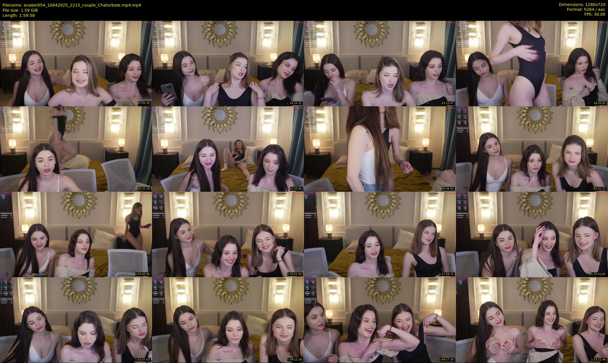 anabel054 — 120 minute Chaturbate female cam show recording, 720p, Apr 10, 2025