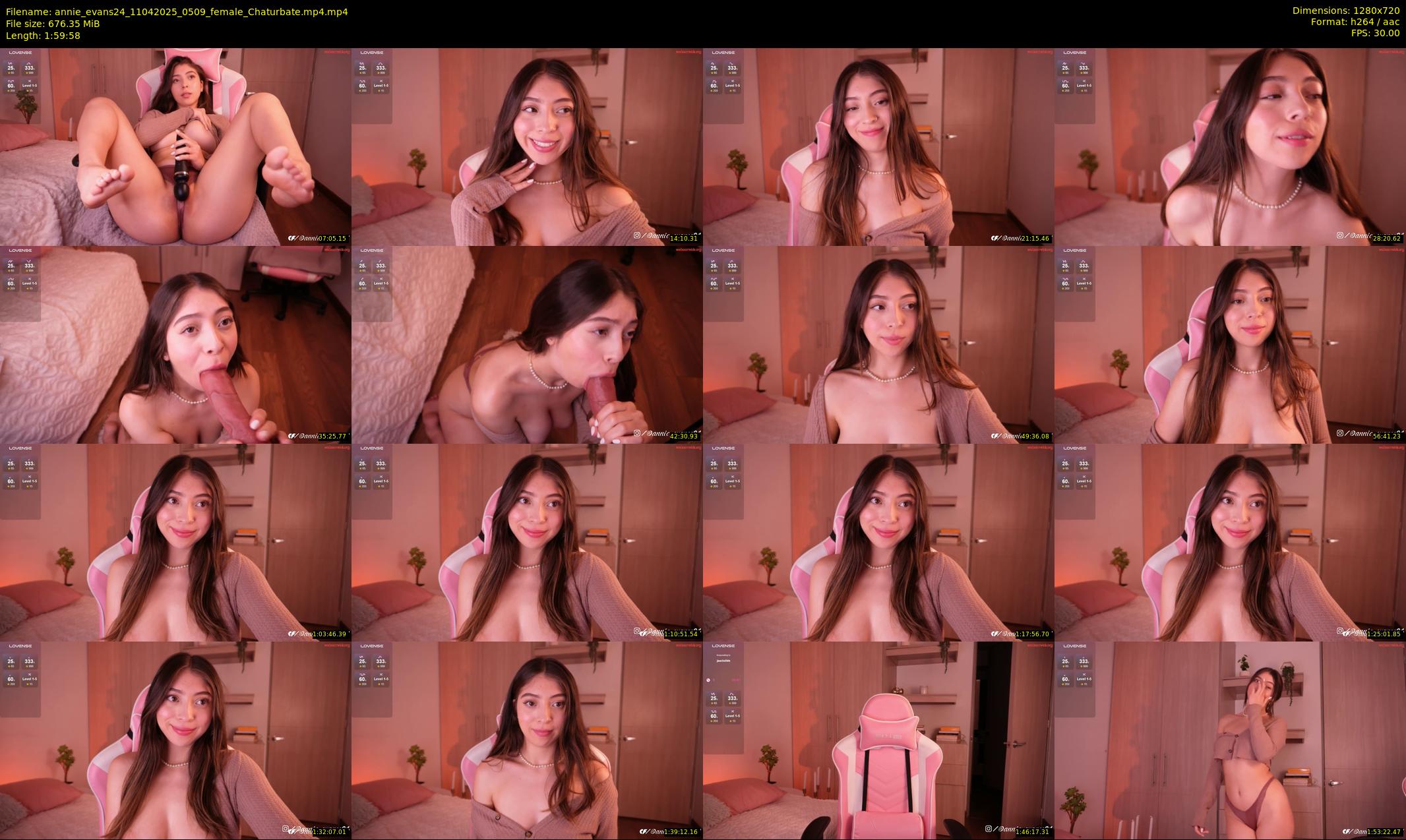 annie_evans24 — 120 minute Chaturbate female cam show recording, 720p, Apr 11, 2025