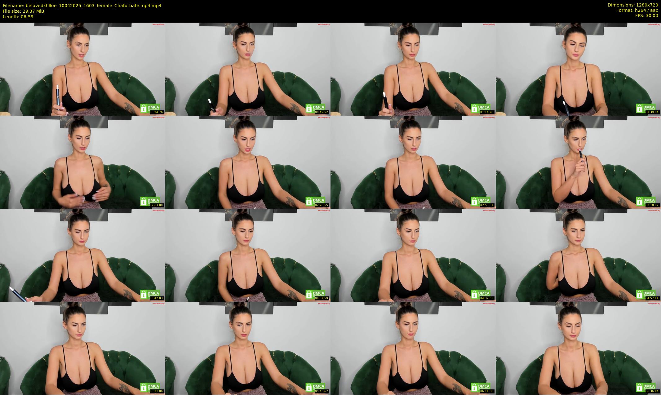 belovedkhlloe — 7 minute Chaturbate female cam show recording, 720p, Apr 10, 2025
