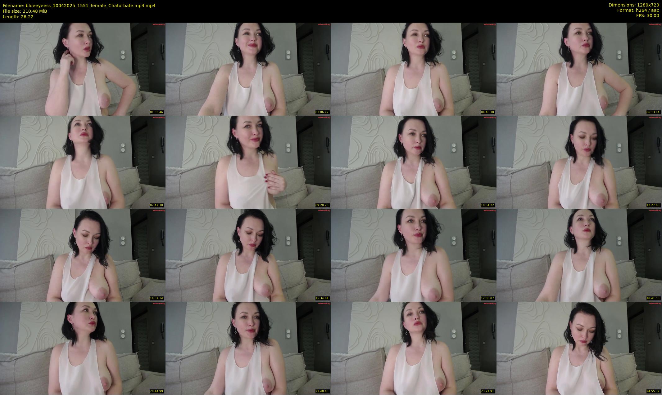 blueeyeess — 27 minute Chaturbate female cam show recording, 720p, Apr 10, 2025