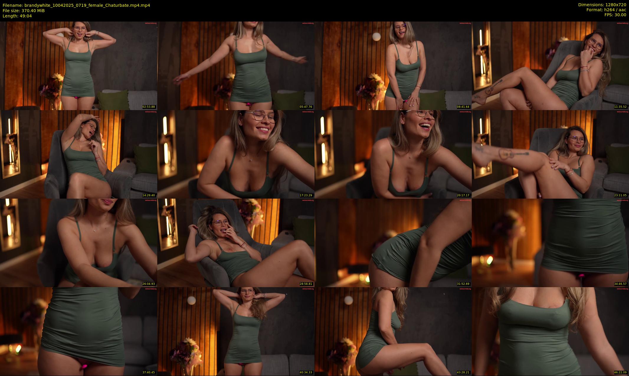 brandywhite — 50 minute Chaturbate female cam show recording, 720p, Apr 10, 2025