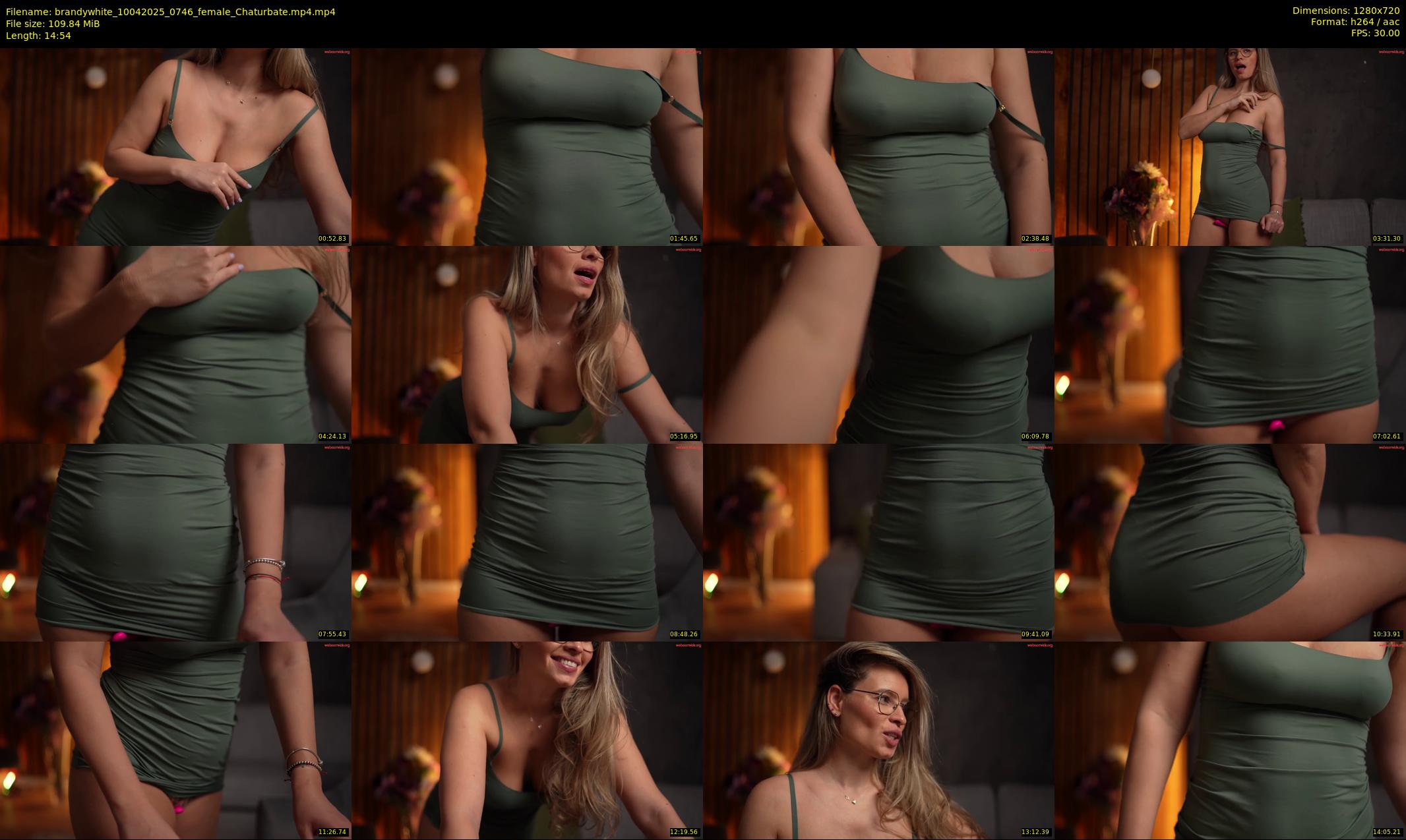 brandywhite — 15 minute Chaturbate female cam show recording, 720p, Apr 10, 2025