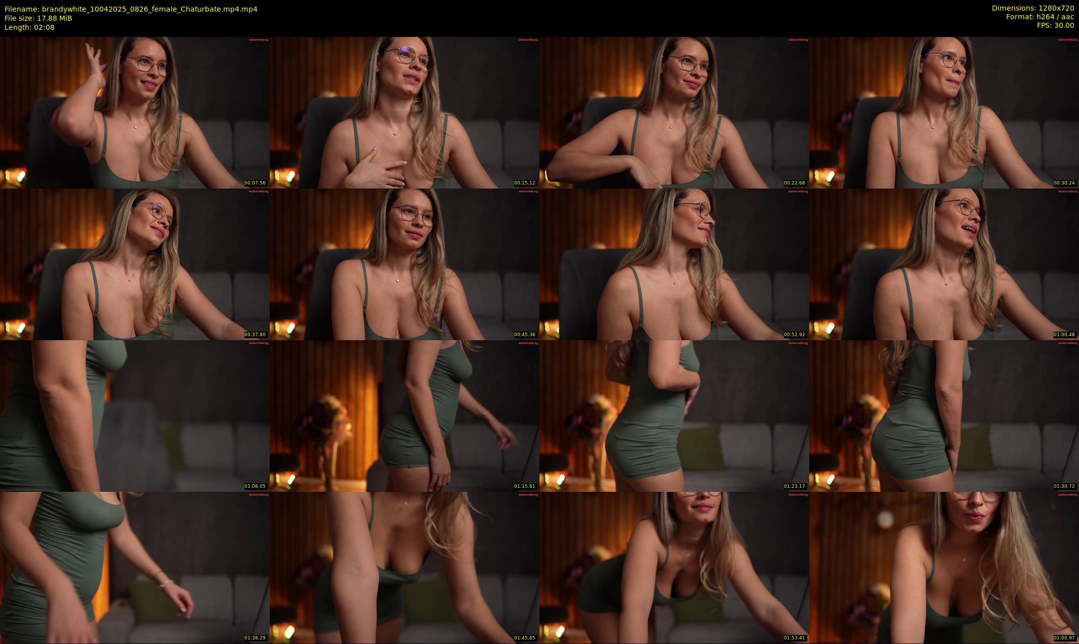 brandywhite — 3 minute Chaturbate female cam show recording, 720p, Apr 10, 2025