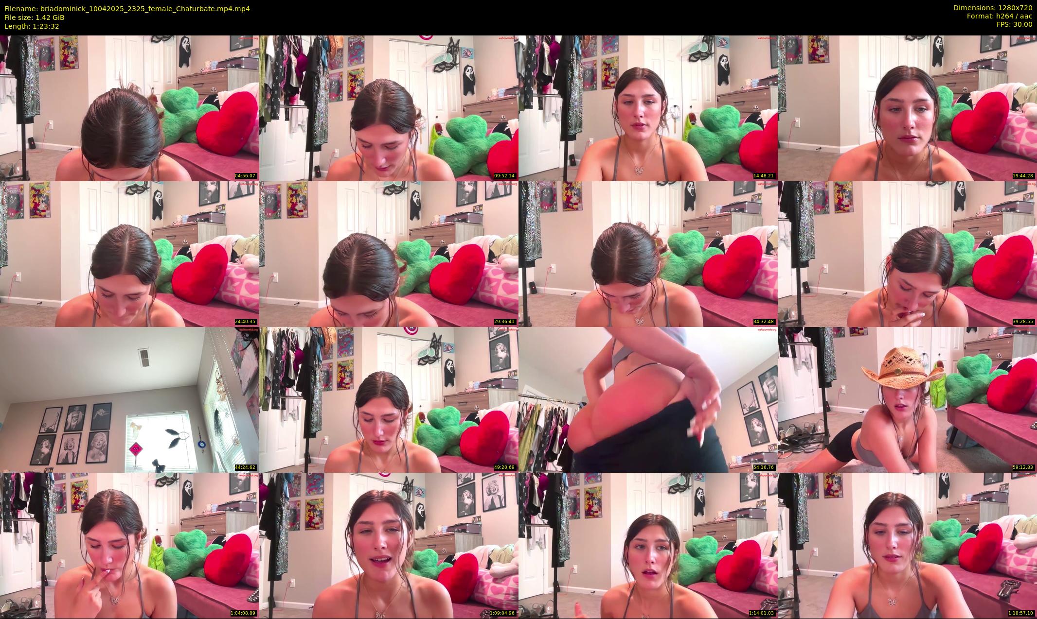 briadominick — 84 minute Chaturbate couple cam show recording, 720p, Apr 10, 2025