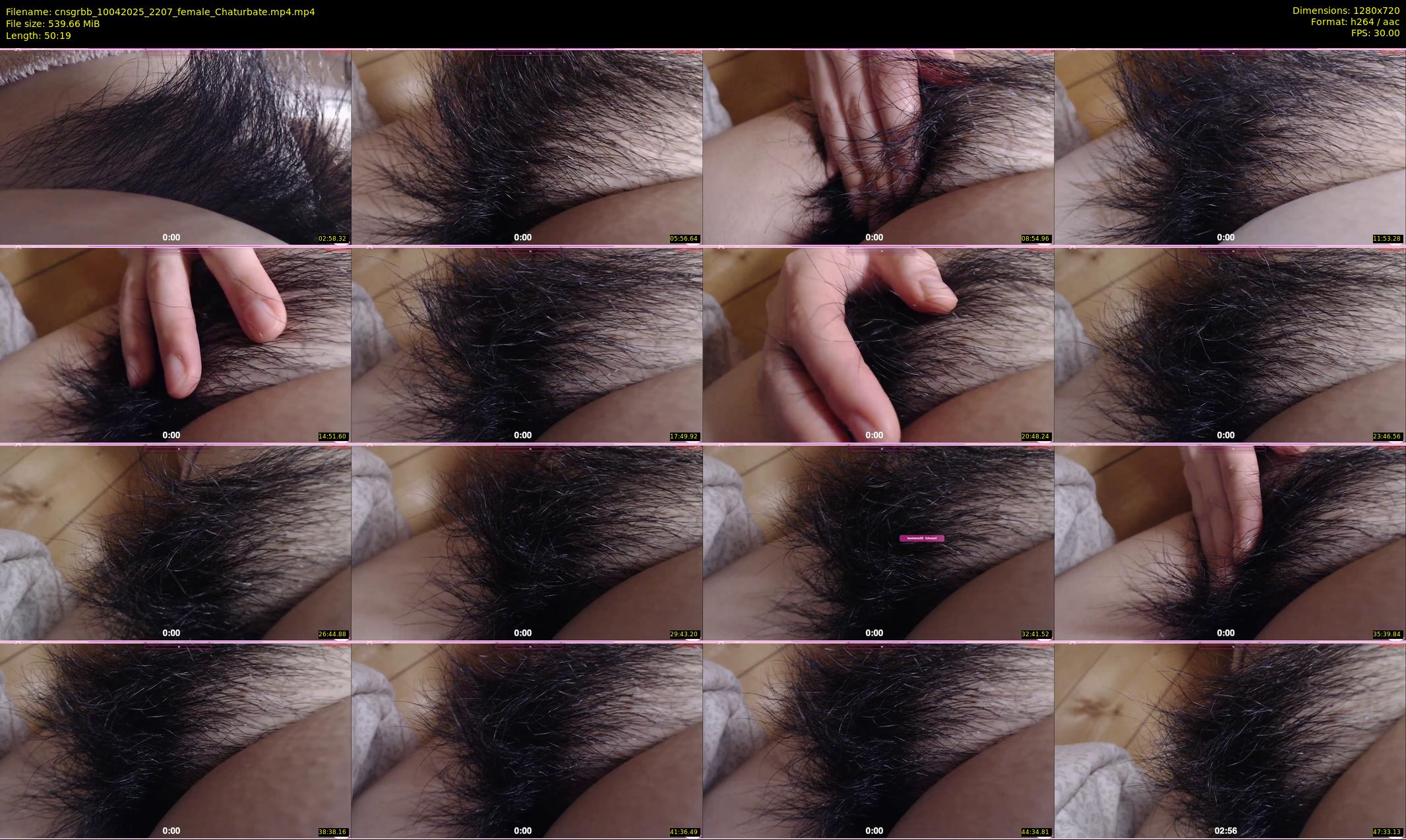 cnsgrbb — 51 minute Chaturbate female cam show recording, 720p, Apr 10, 2025