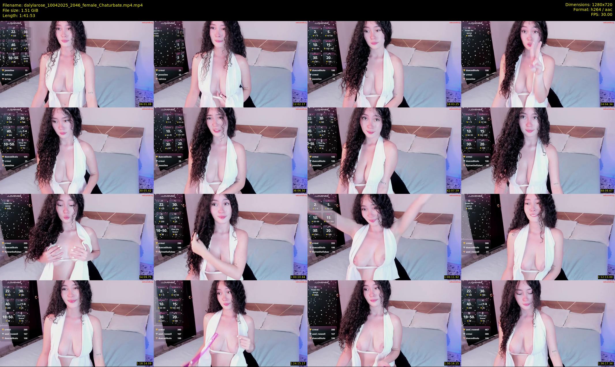 dalylarose — 102 minute Chaturbate female cam show recording, 720p, Apr 10, 2025