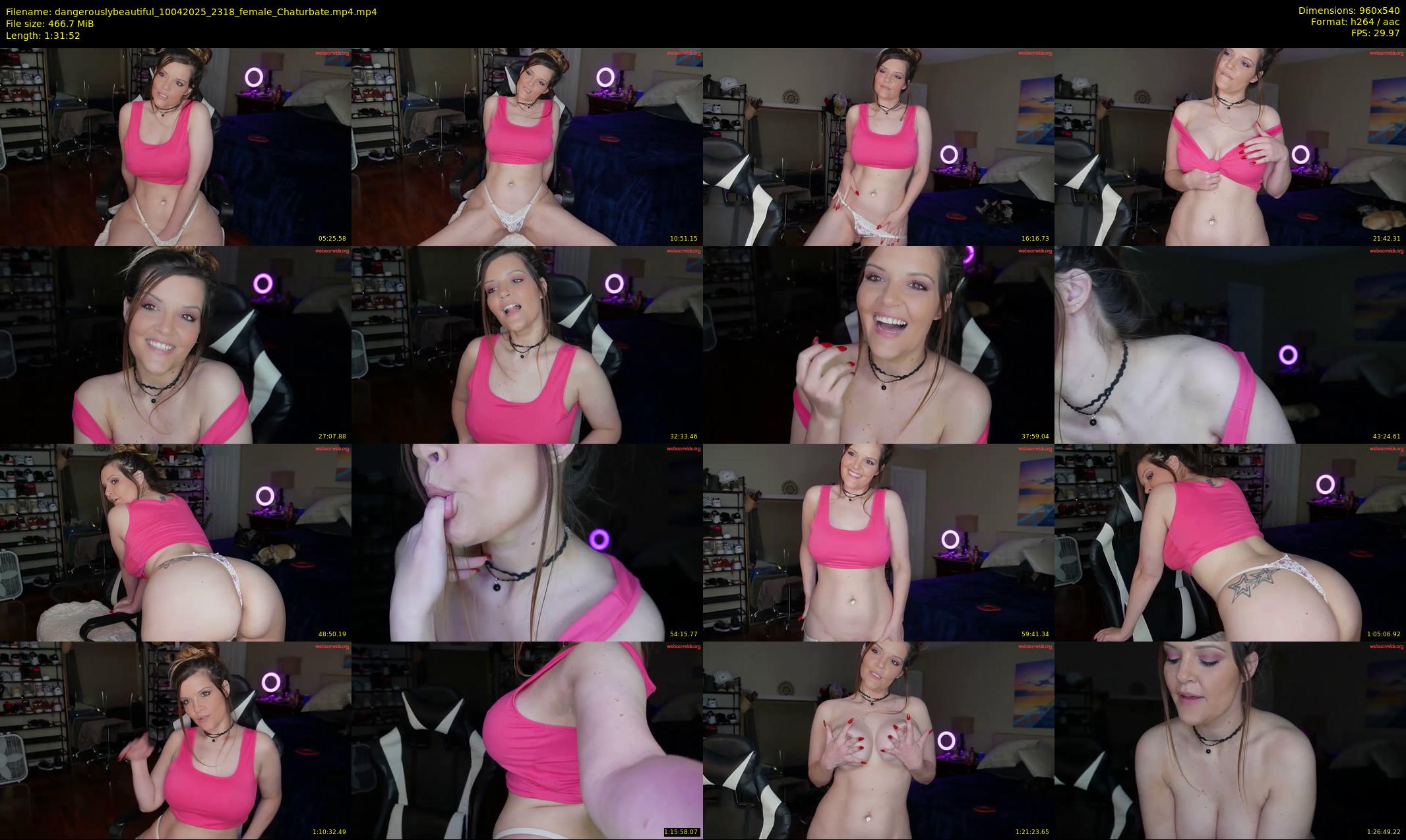 dangerouslybeautiful — 92 minute Chaturbate female cam show recording, 480p, Apr 10, 2025