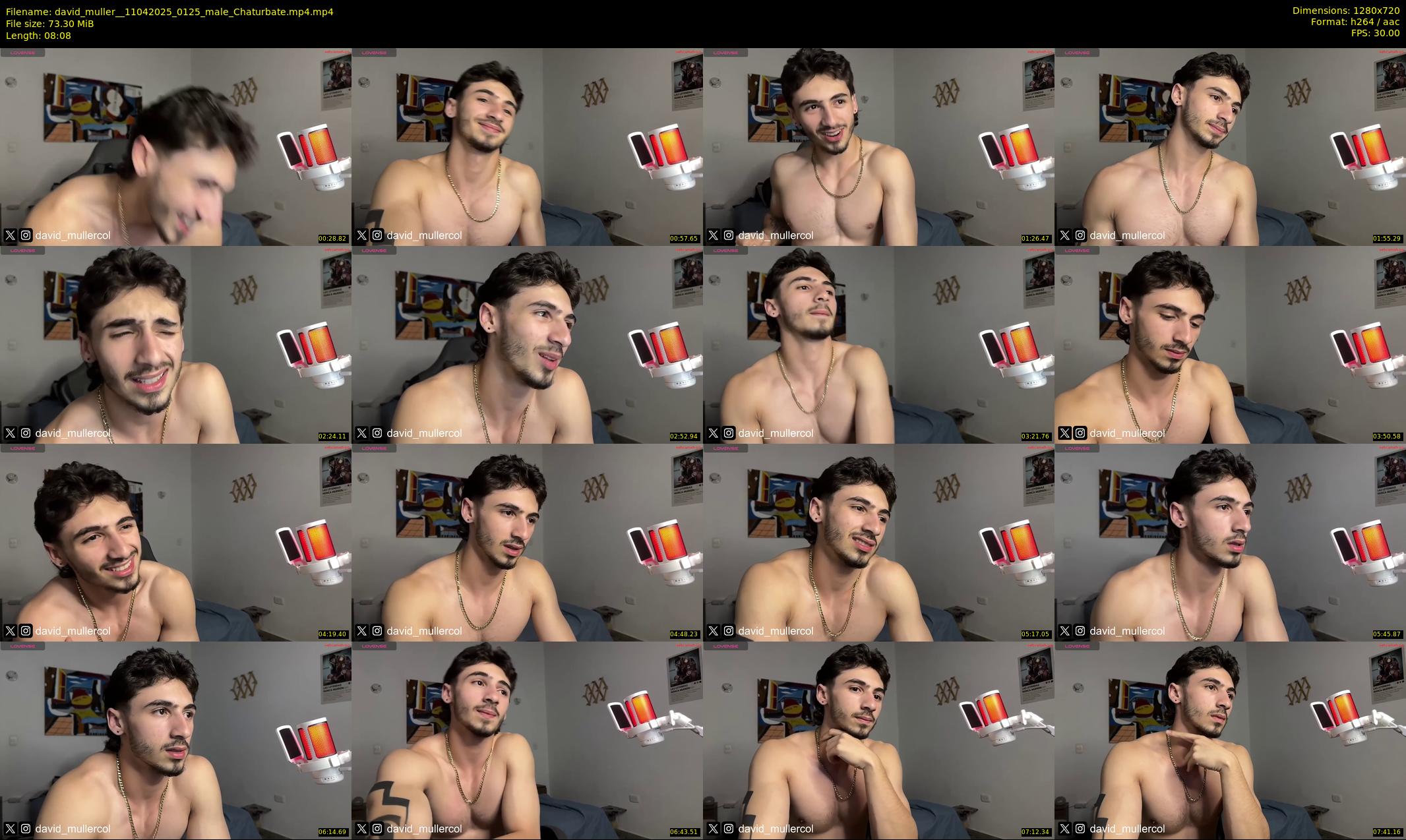 david_muller_ — 9 minute Chaturbate male cam show recording, 720p, Apr 11, 2025