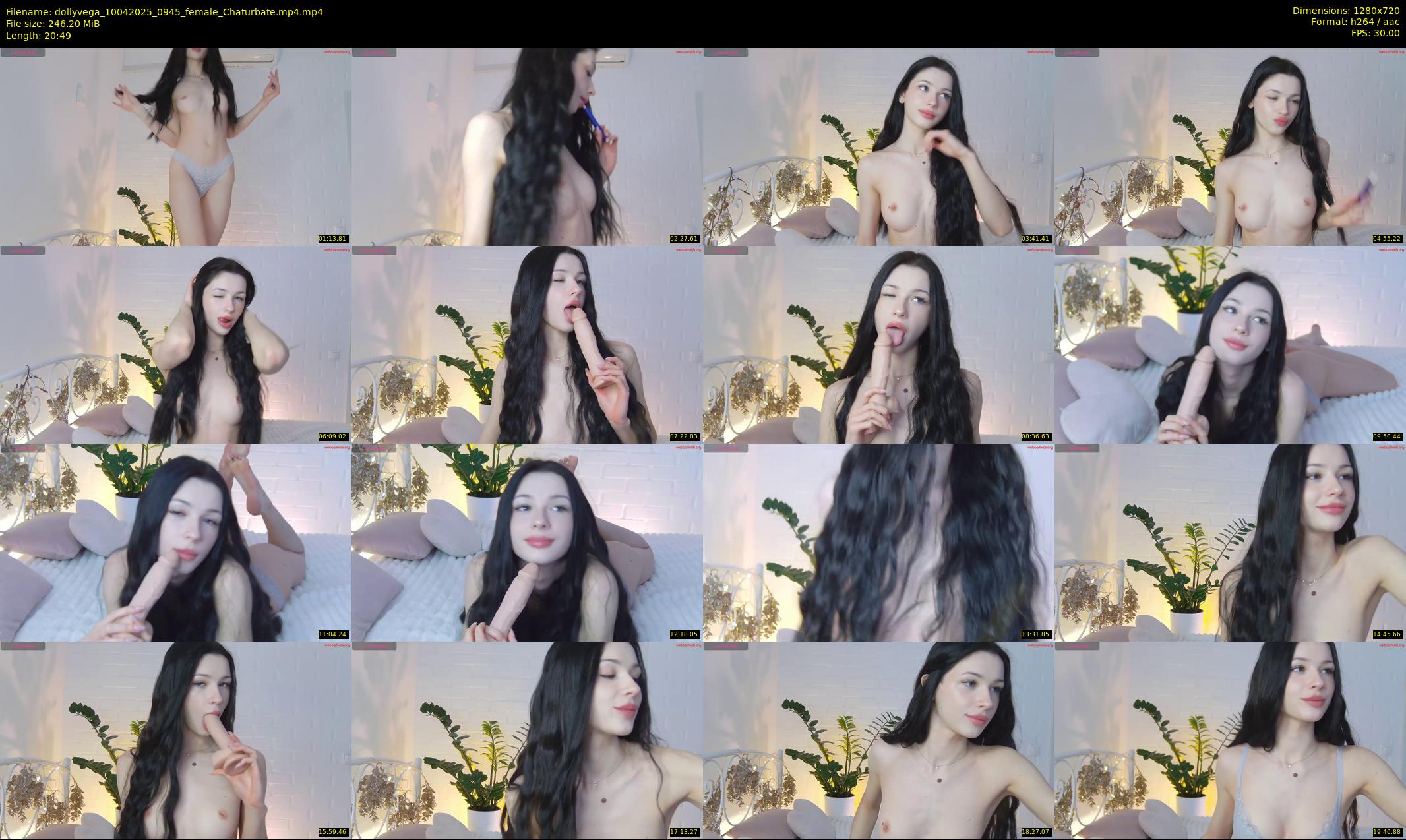 dollyvega — 21 minute Chaturbate female cam show recording, 720p, Apr 10, 2025