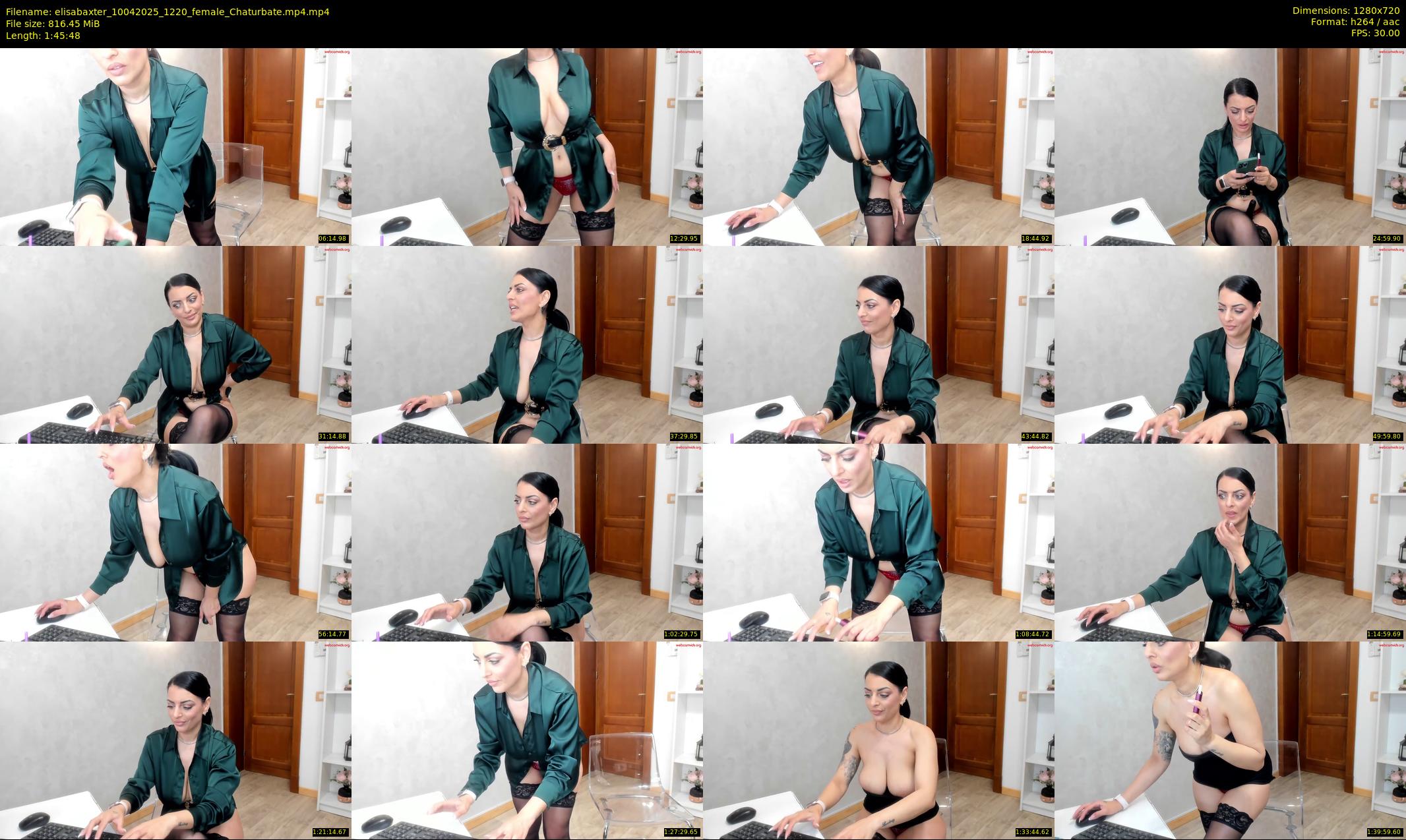elisabaxter — 106 minute Chaturbate female cam show recording, 720p, Apr 10, 2025