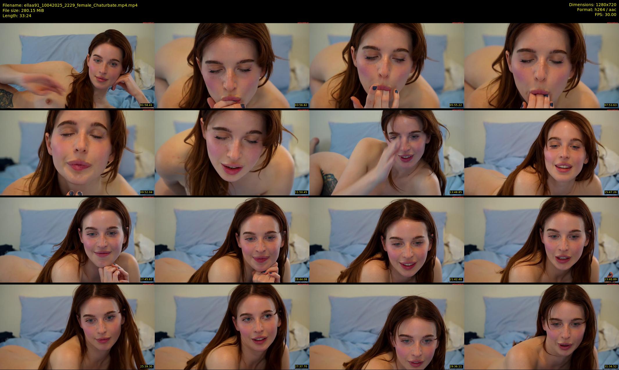 ellaa91 — 34 minute Chaturbate female cam show recording, 720p, Apr 10, 2025