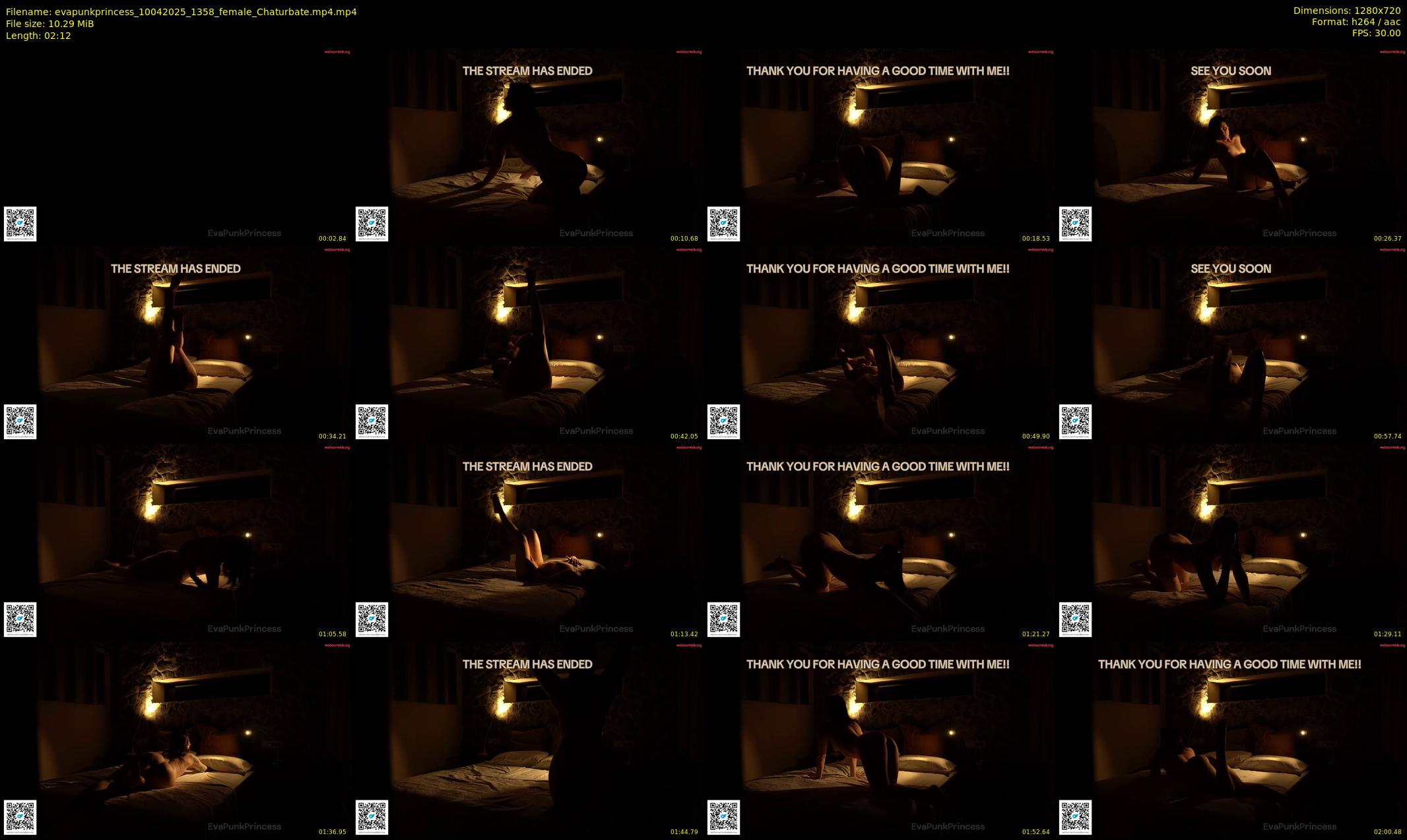 evapunkprincess — 3 minute Chaturbate female cam show recording, 720p, Apr 10, 2025