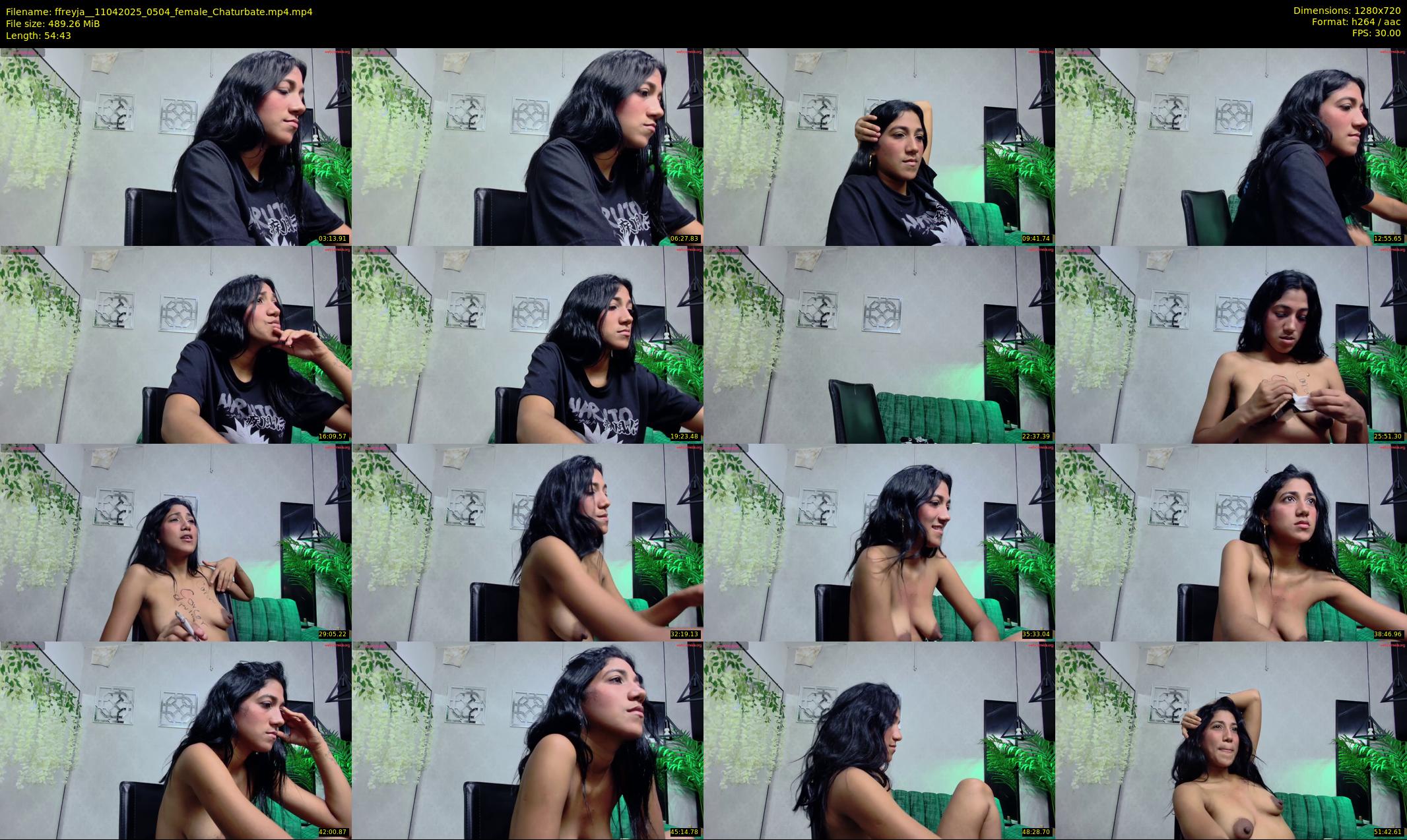 ffreyja_ — 55 minute Chaturbate female cam show recording, 720p, Apr 11, 2025