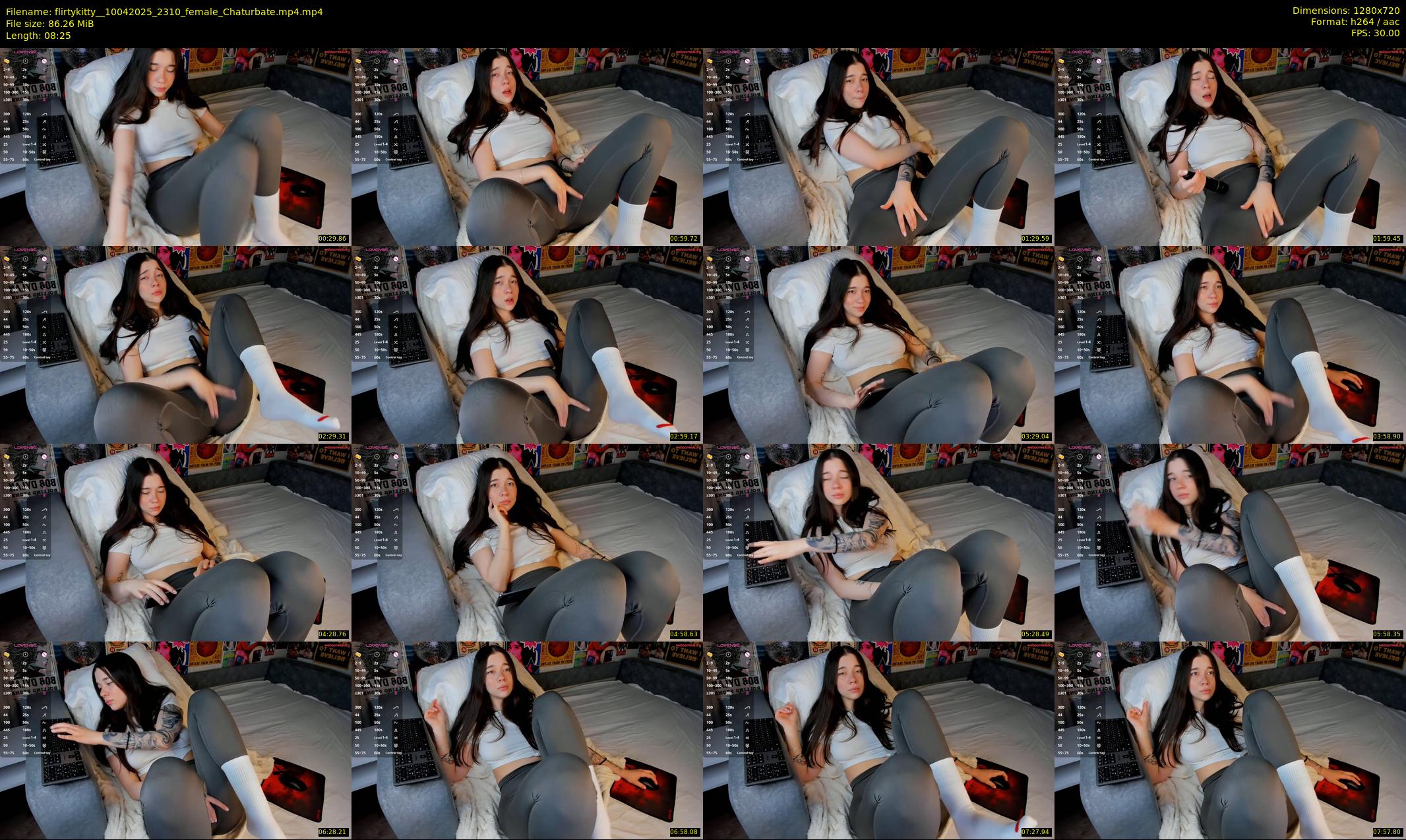 flirtykitty_ — 9 minute Chaturbate female cam show recording, 720p, Apr 10, 2025