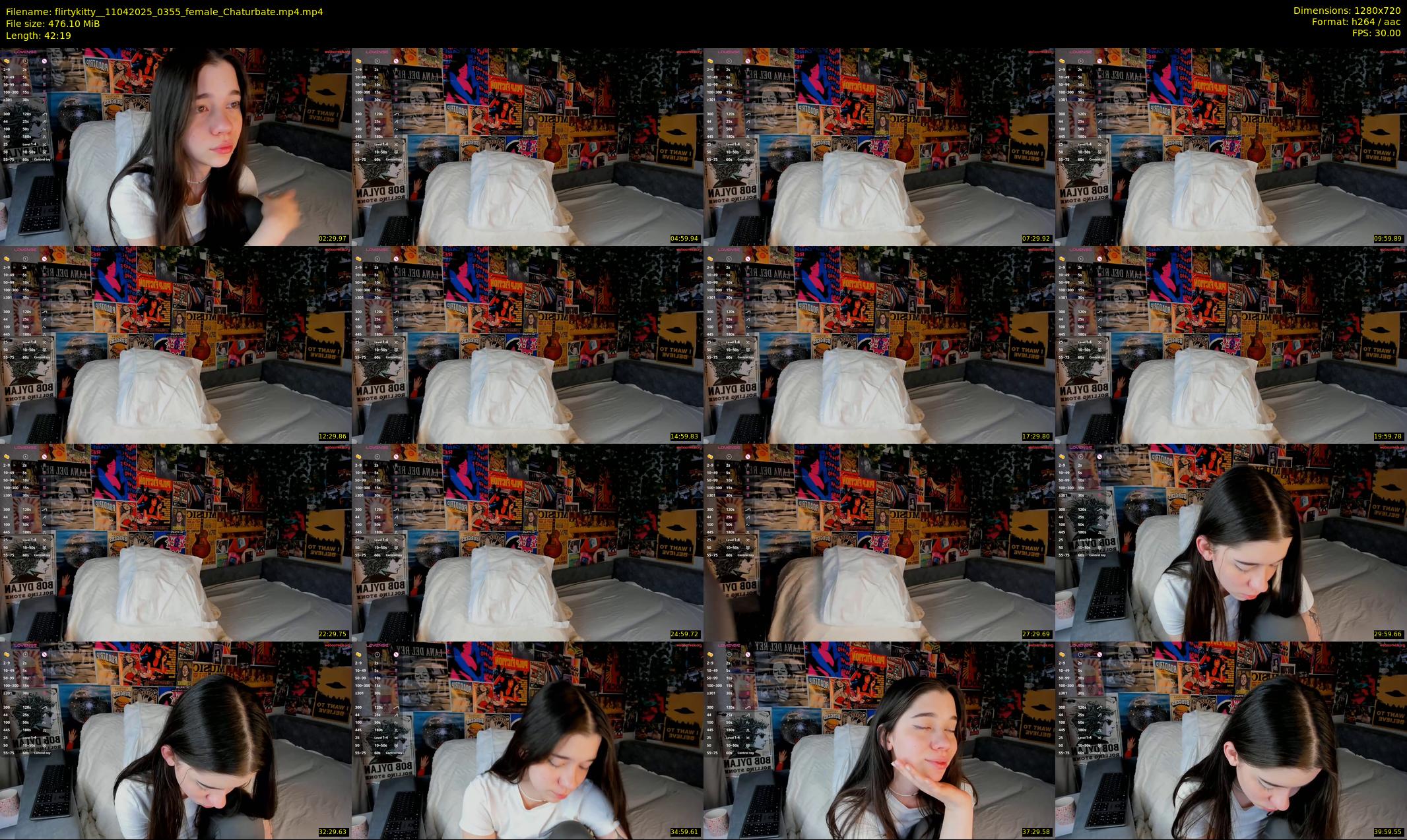 flirtykitty_ — 43 minute Chaturbate female cam show recording, 720p, Apr 11, 2025