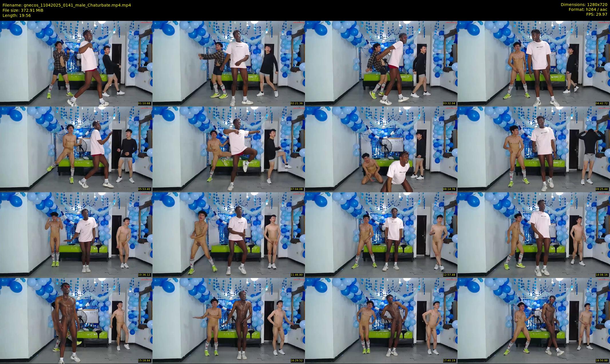 gnecos — 20 minute Chaturbate male cam show recording, 720p, Apr 11, 2025