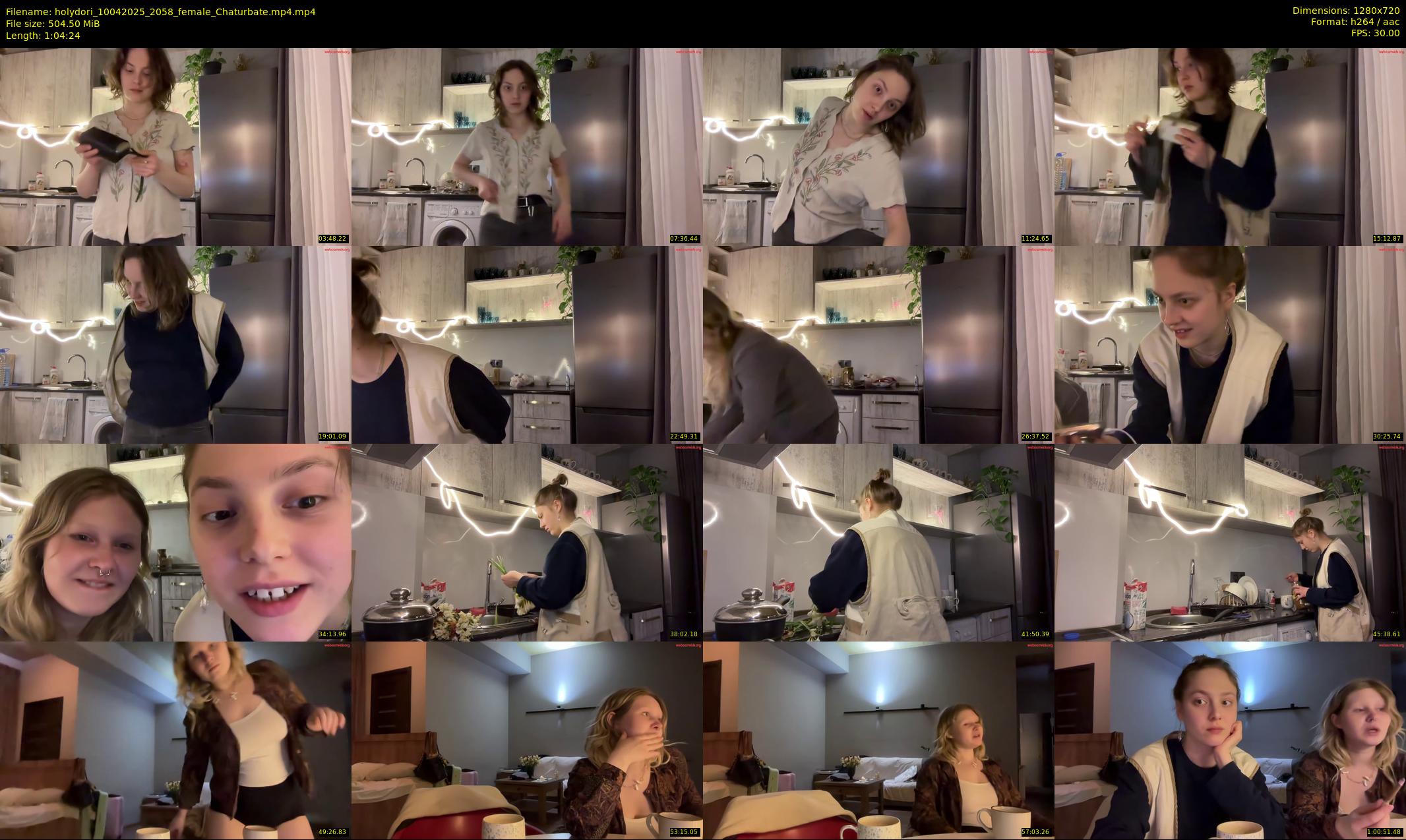 holydori — 65 minute Chaturbate female cam show recording, 720p, Apr 10, 2025