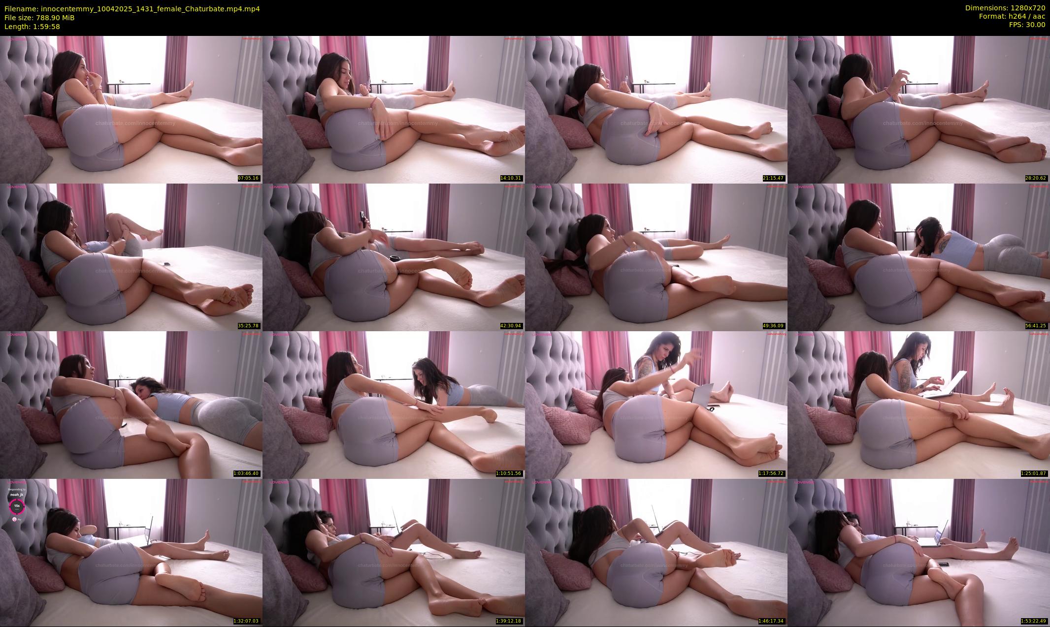 innocentemmy — 120 minute Chaturbate female cam show recording, 720p, Apr 10, 2025