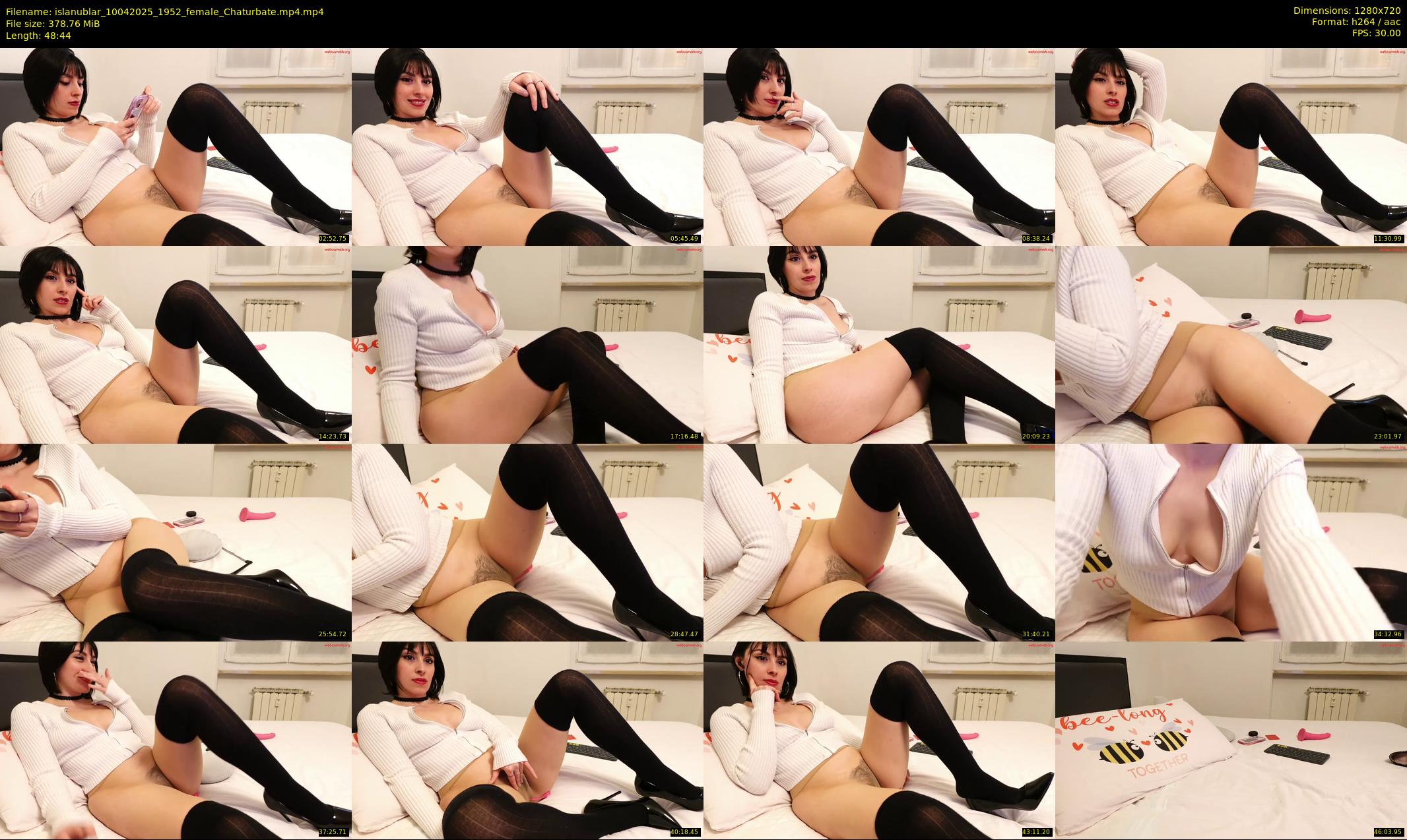 islanublar — 49 minute Chaturbate female cam show recording, 720p, Apr 10, 2025