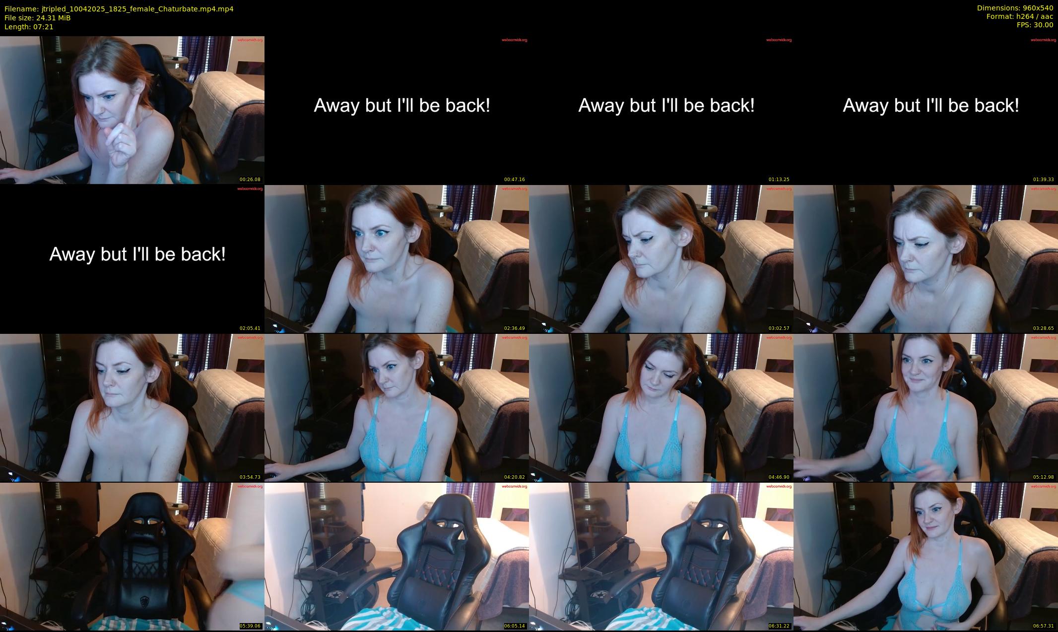 jtripled — 8 minute Chaturbate female cam show recording, 480p, Apr 10, 2025