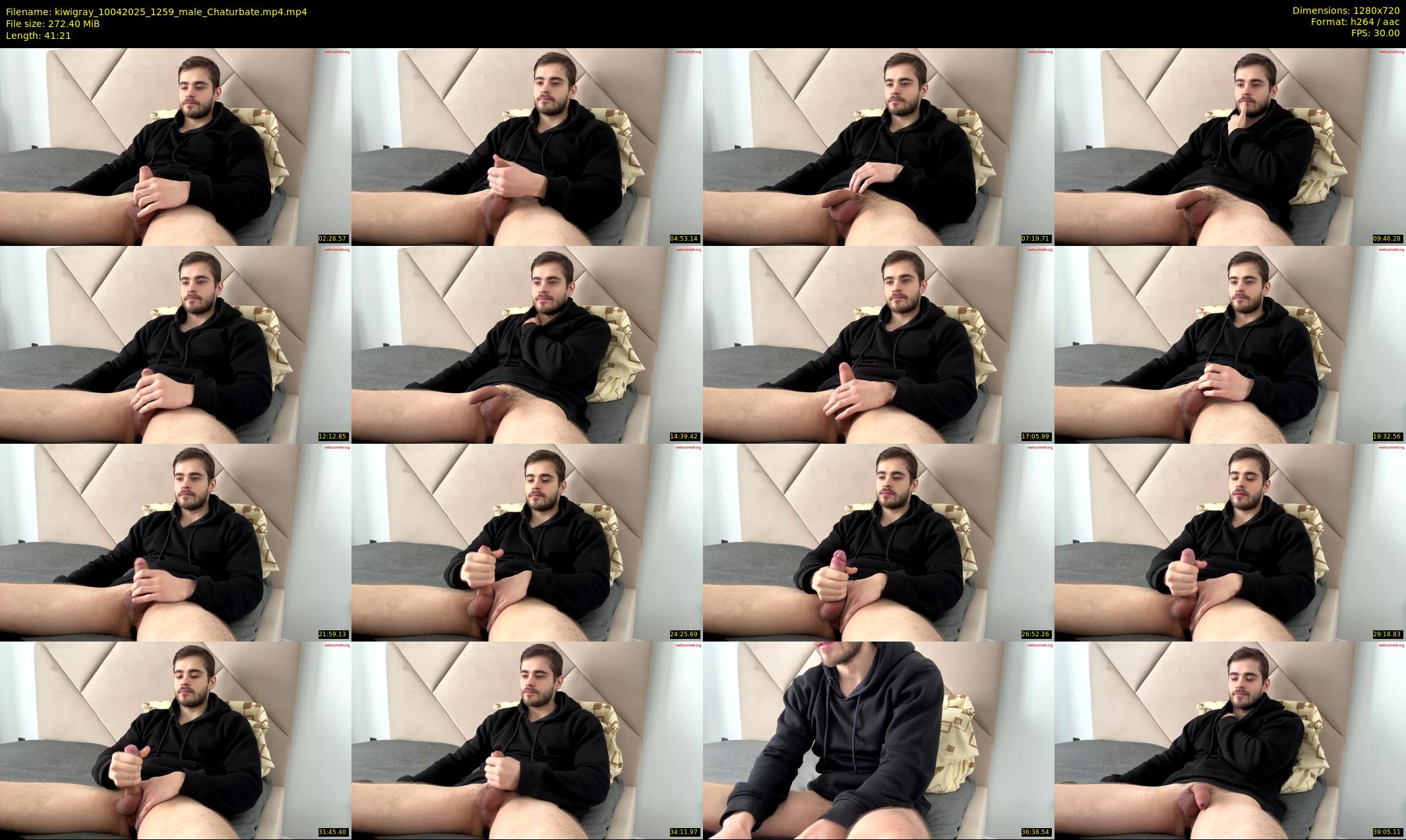 kiwigray — 42 minute Chaturbate male cam show recording, 720p, Apr 10, 2025