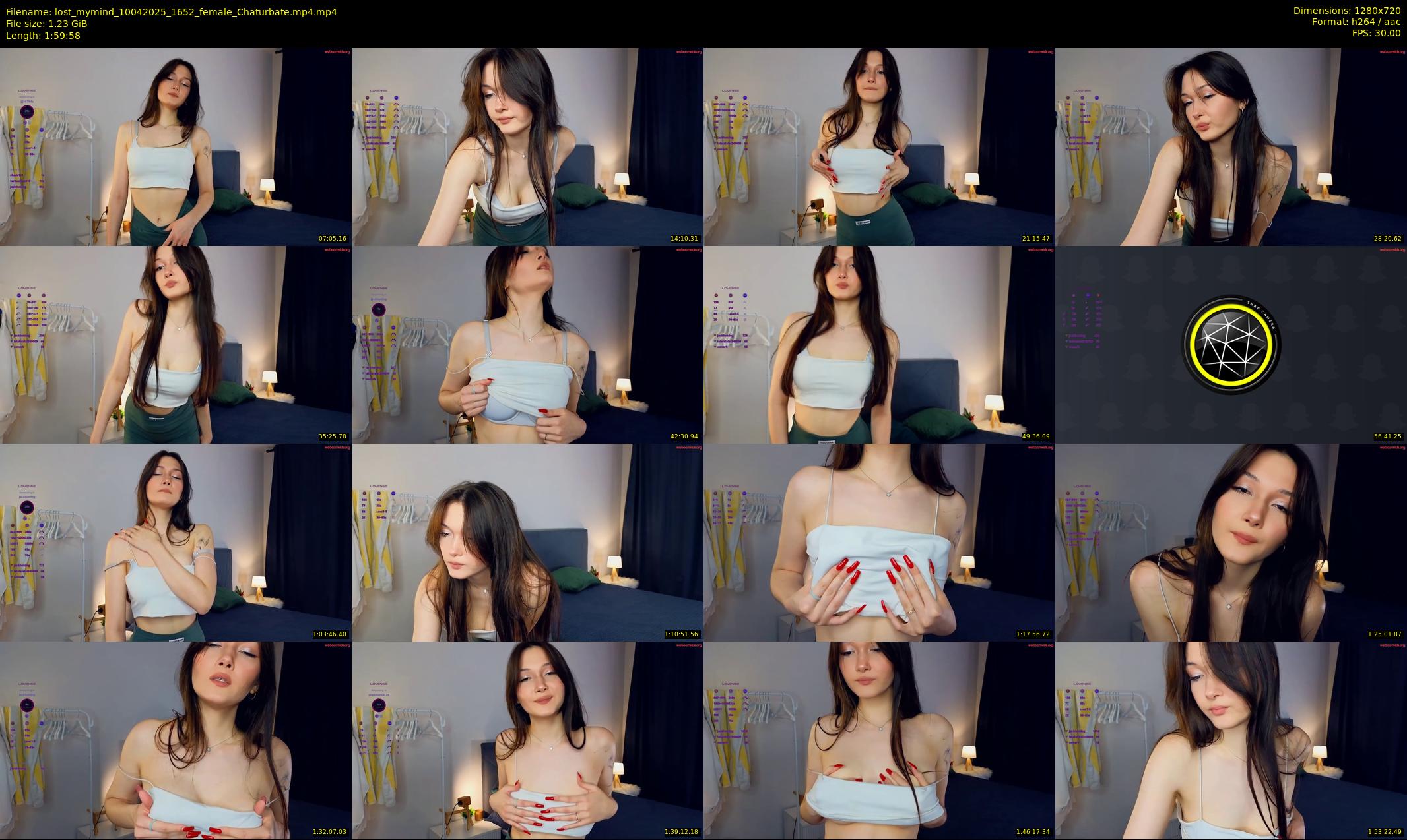 lost_mymind — 120 minute Chaturbate female cam show recording, 720p, Apr 10, 2025