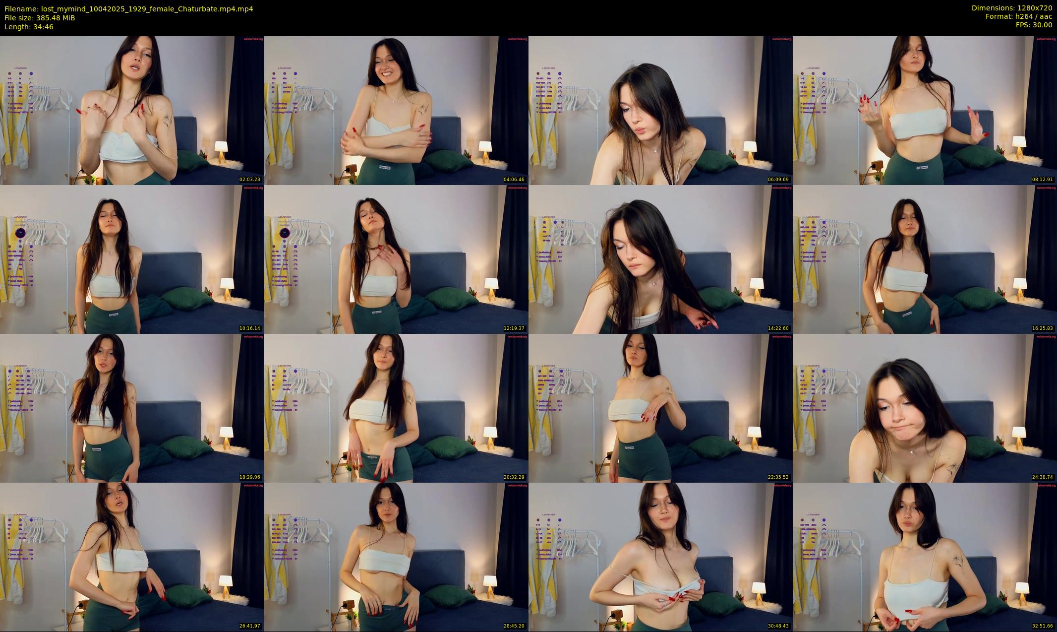 lost_mymind — 35 minute Chaturbate female cam show recording, 720p, Apr 10, 2025