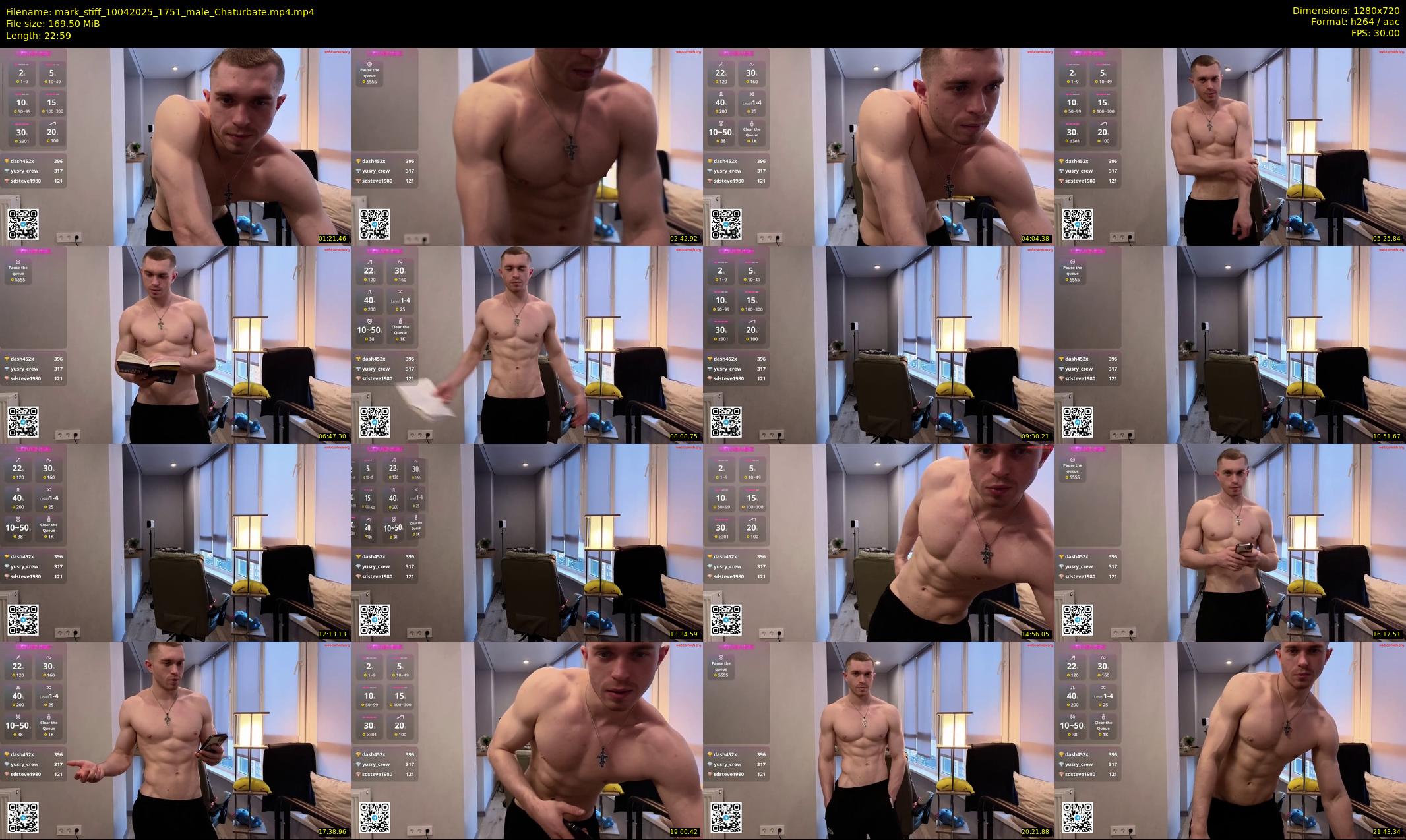 mark_stiff — 23 minute Chaturbate male cam show recording, 720p, Apr 10, 2025