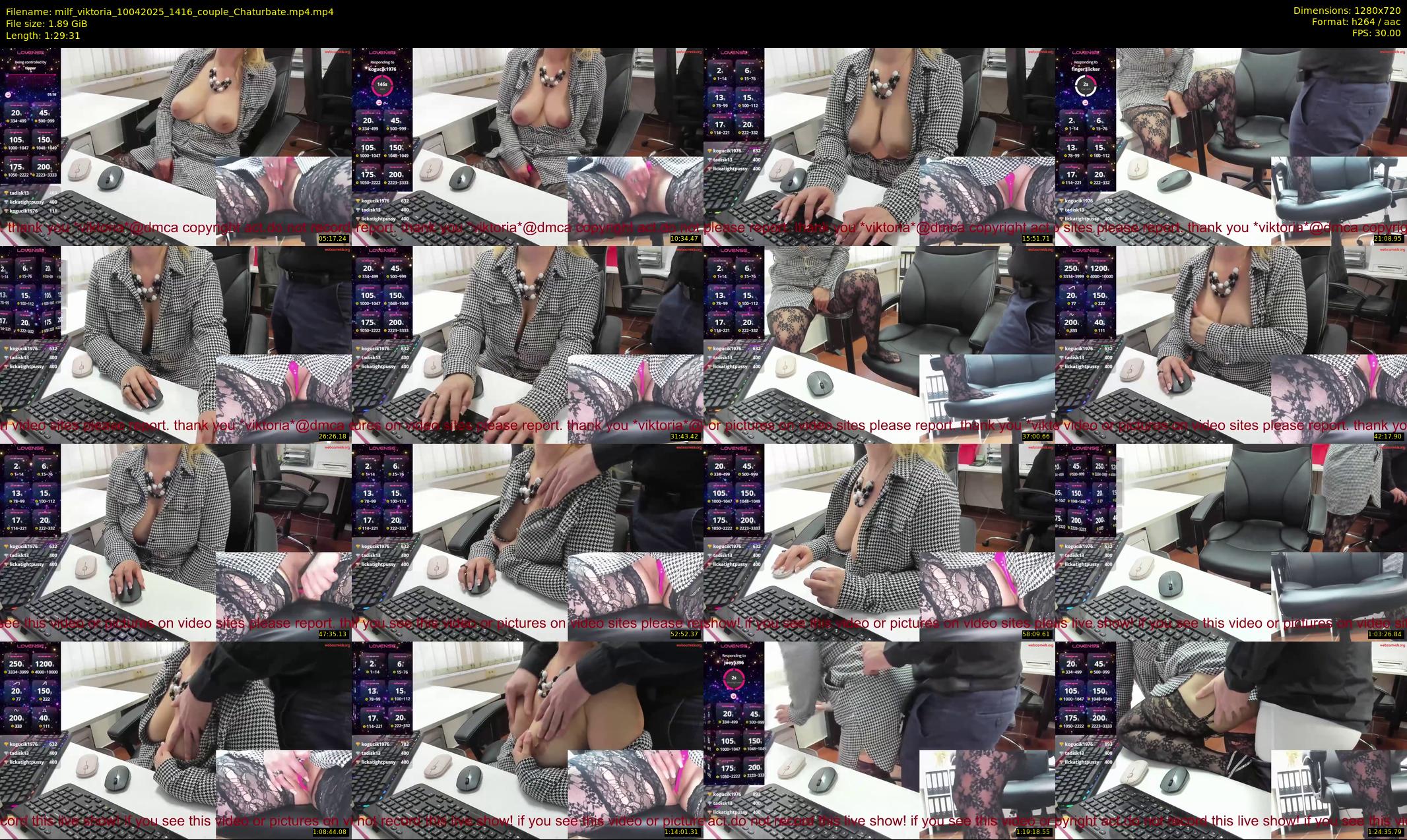 milf_viktoria — 90 minute Chaturbate female cam show recording, 720p, Apr 10, 2025