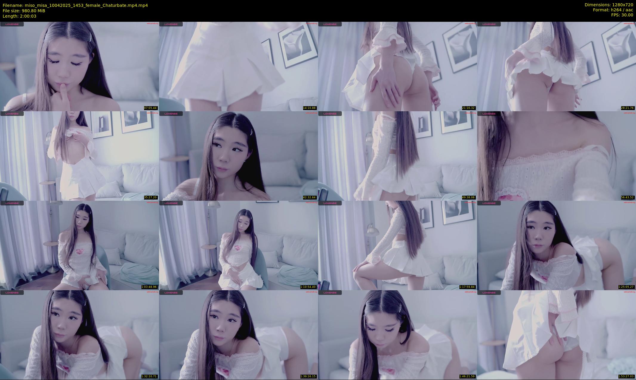 miso_misa — 121 minute Chaturbate female cam show recording, 720p, Apr 10, 2025